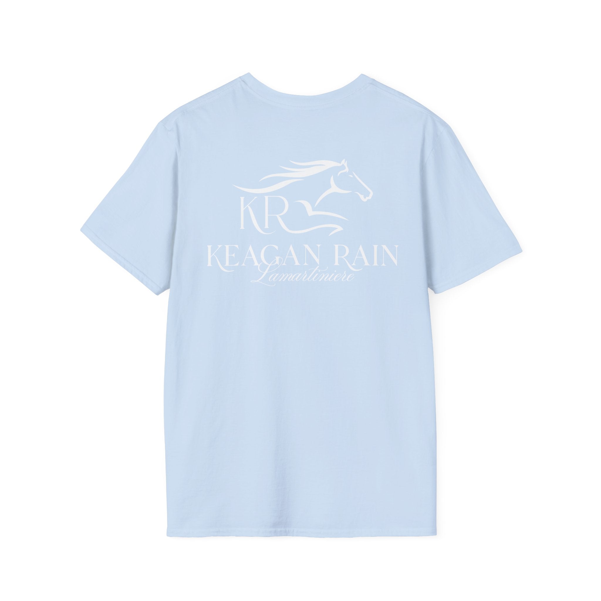 Adult Short Sleeve T-Shirt White Imprint