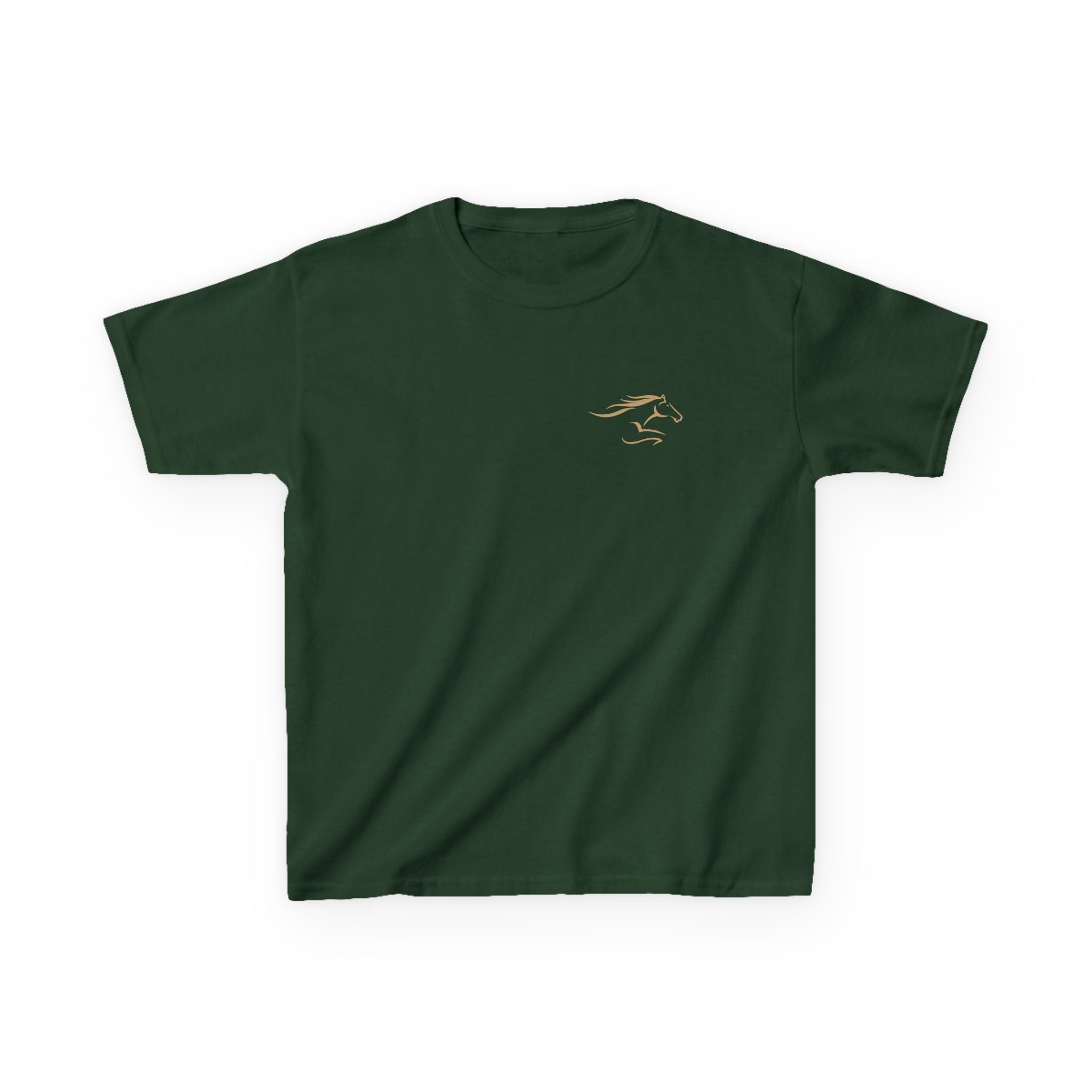 Ky Youth Short Sleeve T-Shirt Gold Imprint