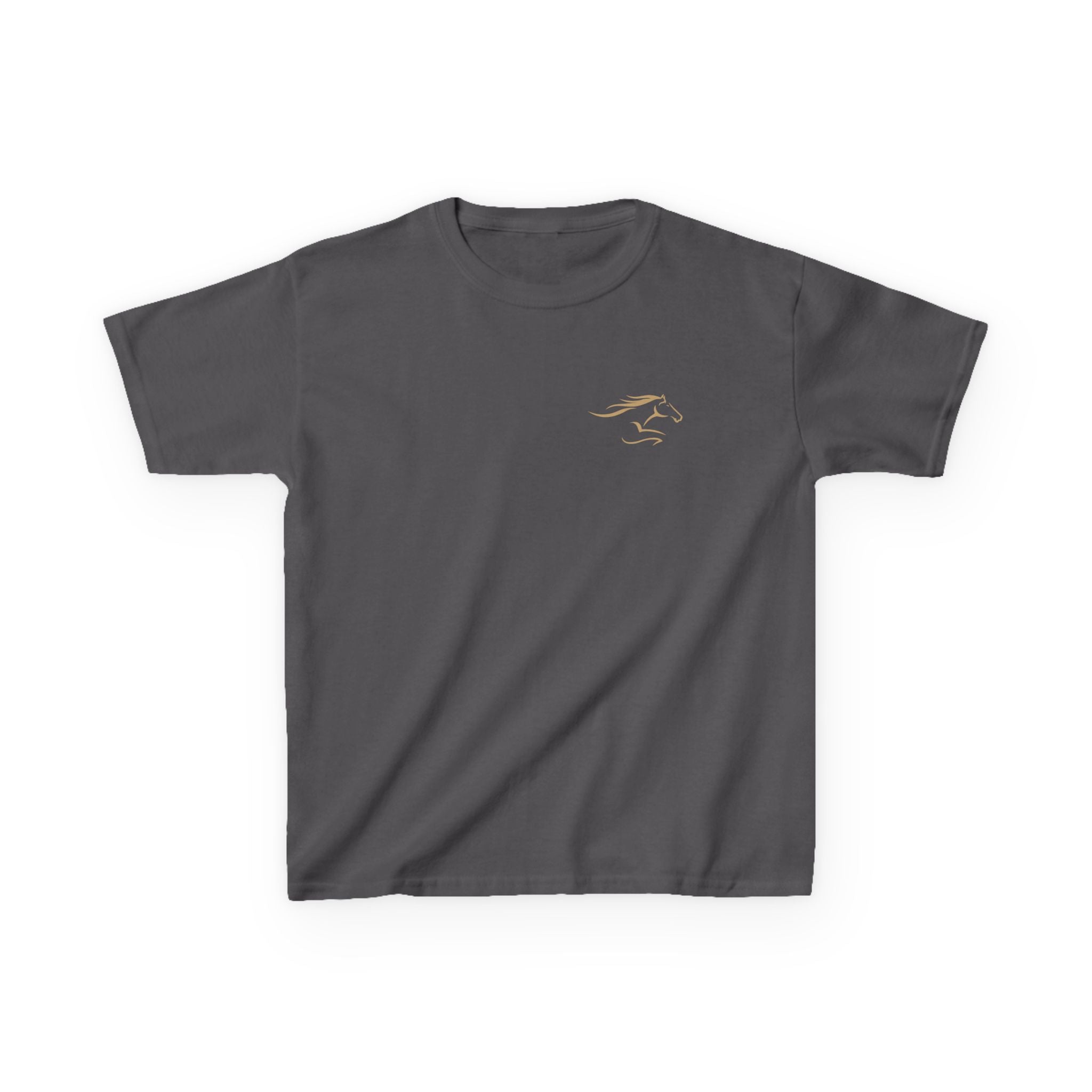 Ky Youth Short Sleeve T-Shirt Gold Imprint