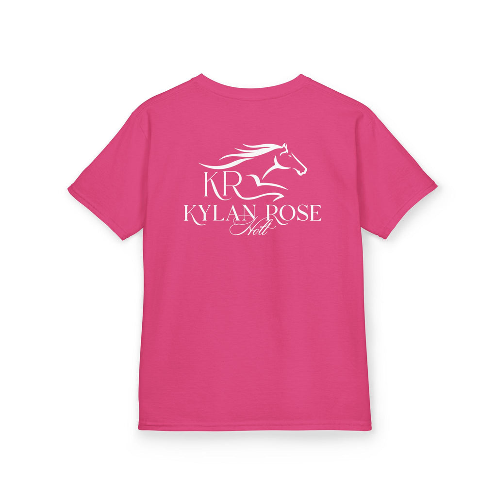 Ky Youth Short Sleeve T-Shirt White Imprint