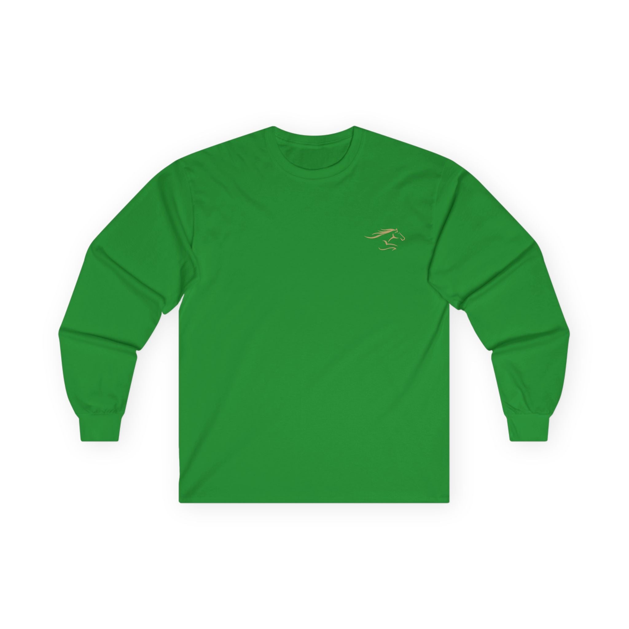 Adult Long Sleeve Gold Imprint