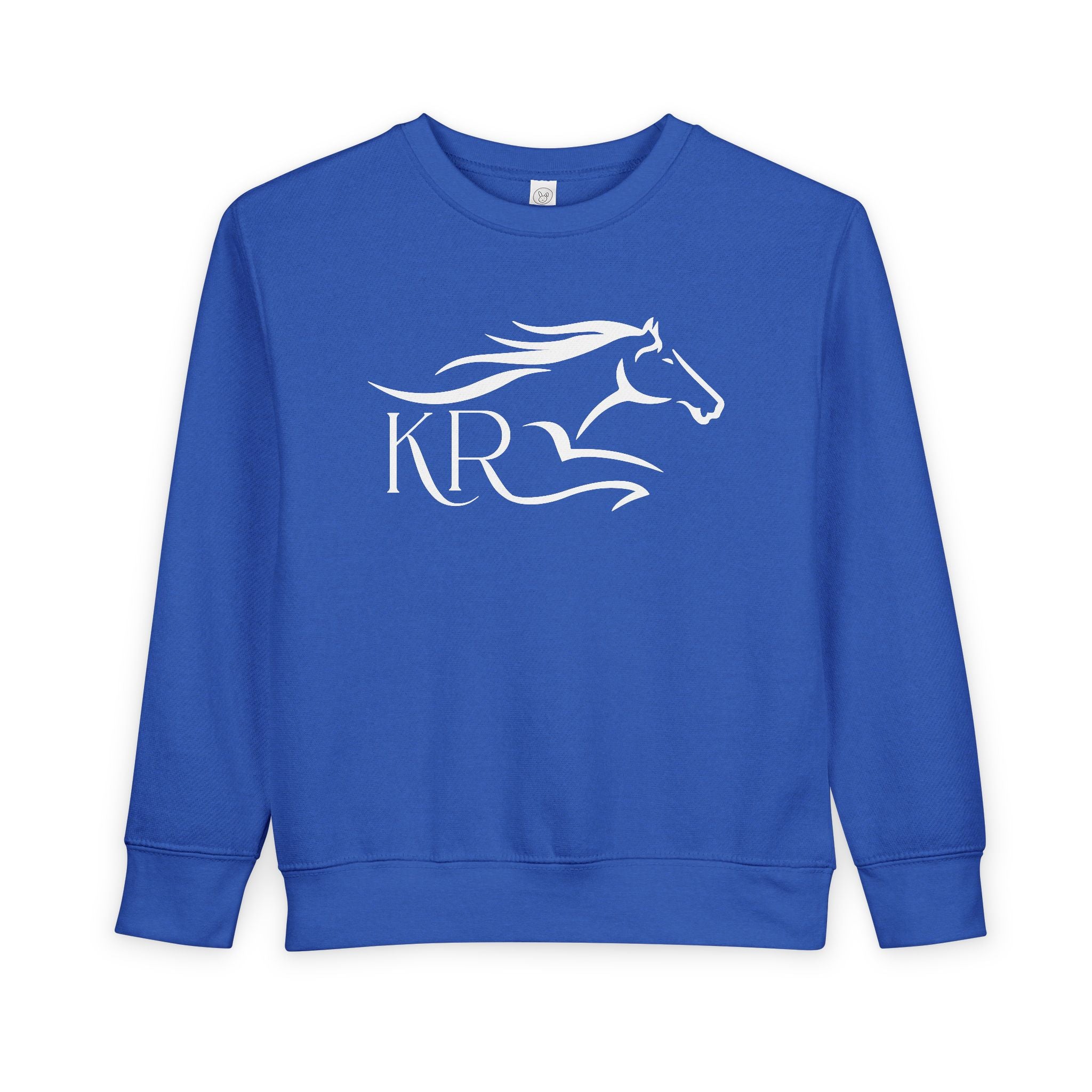 Toddler Crewneck Sweatshirt White Imprint