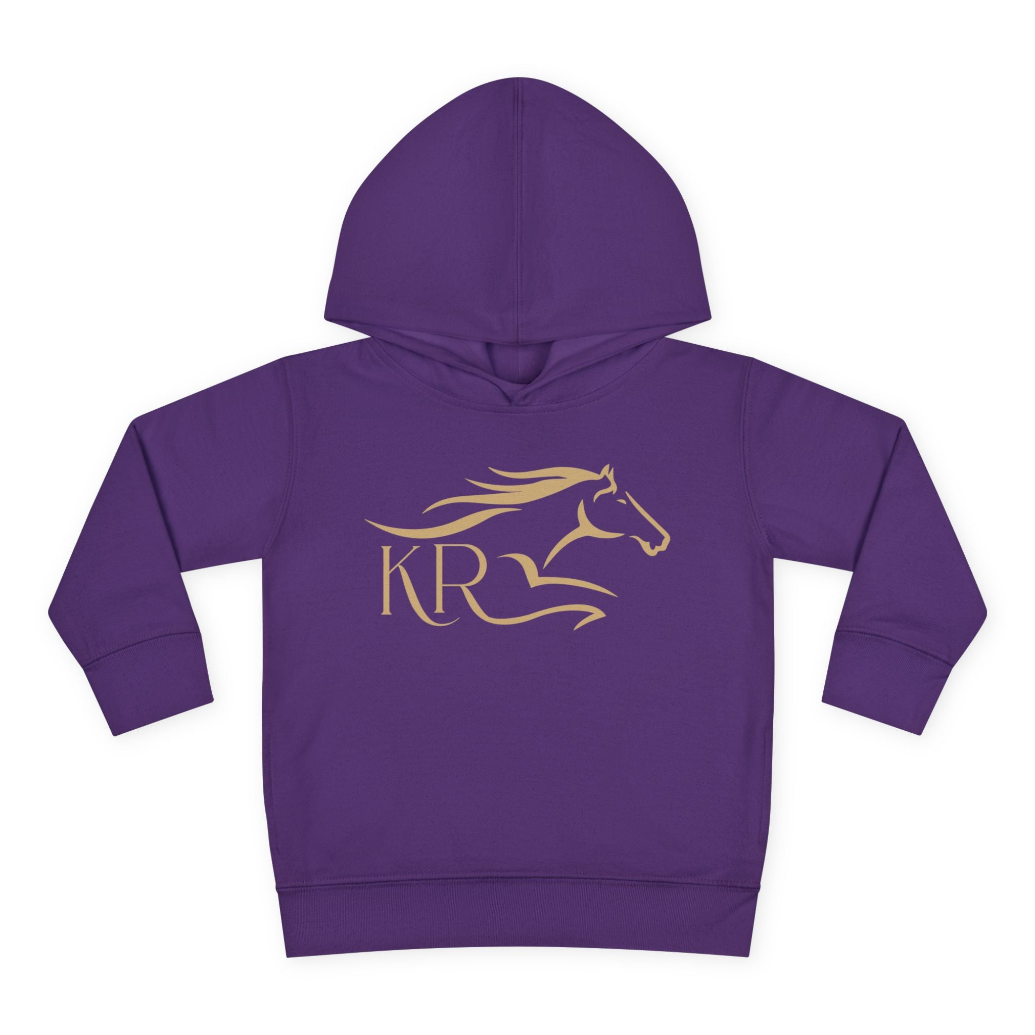Toddler Hooded Sweatshirt Gold Imprint