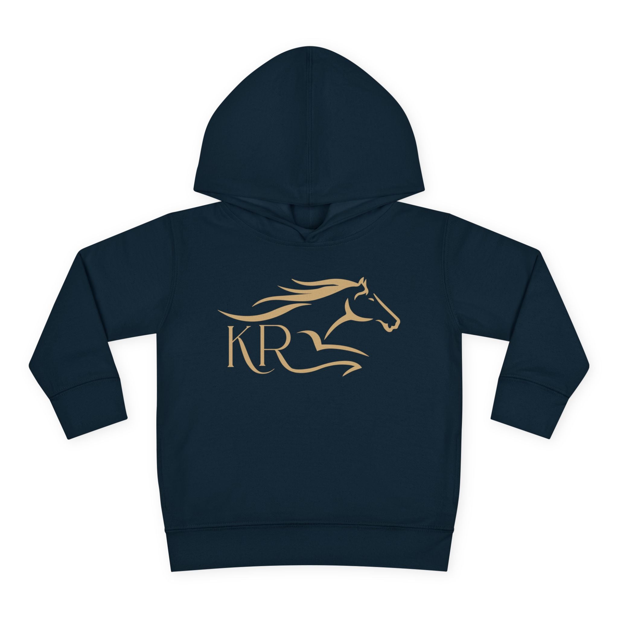 Toddler Hooded Sweatshirt Gold Imprint