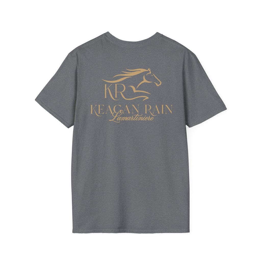 Adult Short Sleeve T-Shirt Gold Imprint
