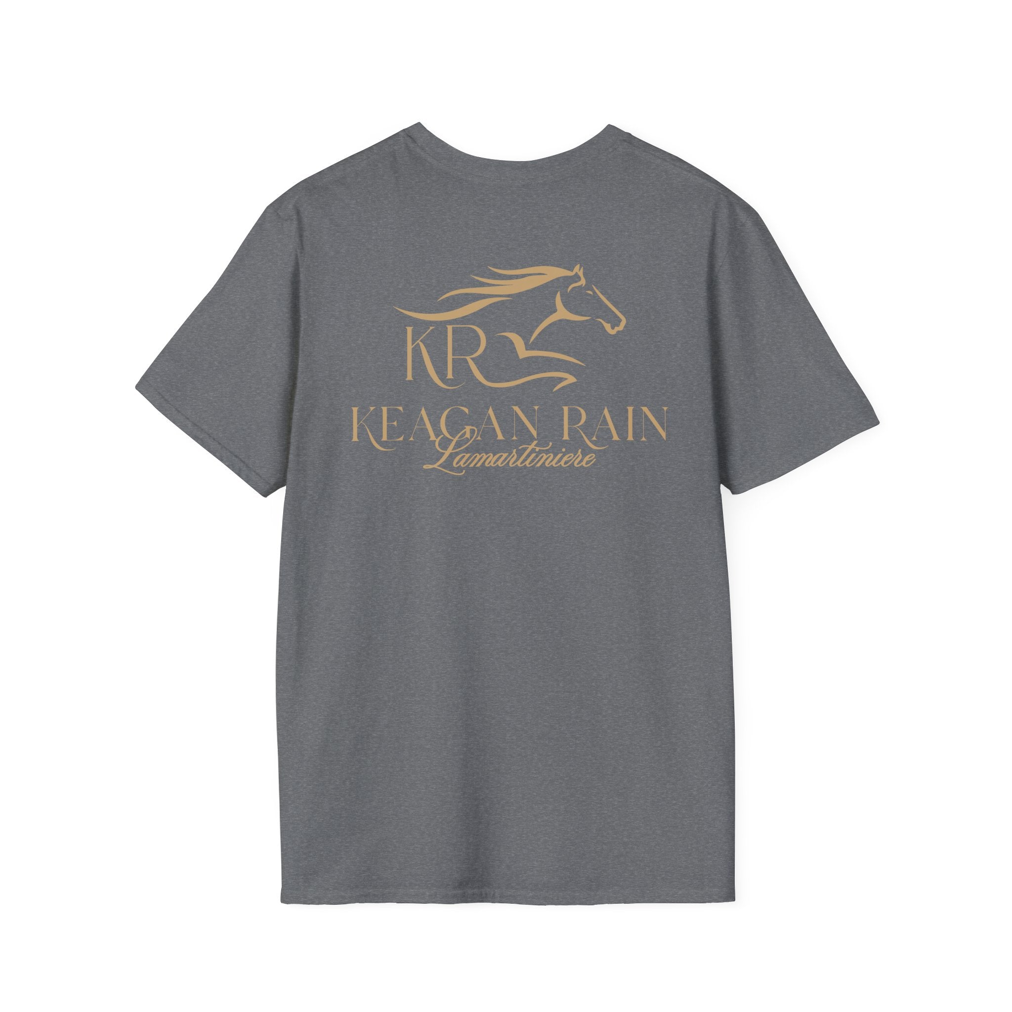 Adult Short Sleeve T-Shirt Gold Imprint