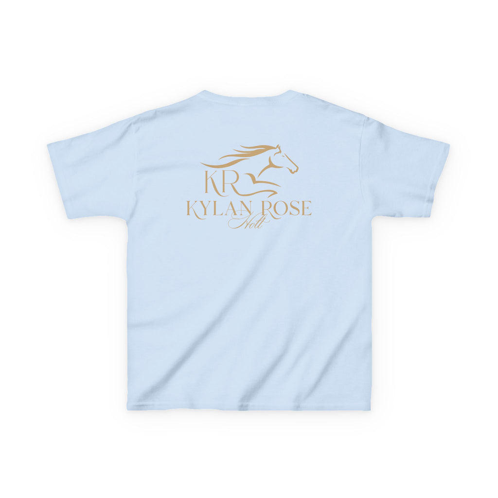 Ky Youth Short Sleeve T-Shirt Gold Imprint