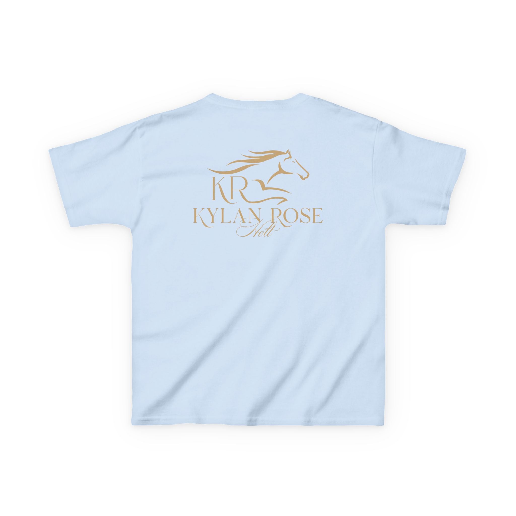 Ky Youth Short Sleeve T-Shirt Gold Imprint