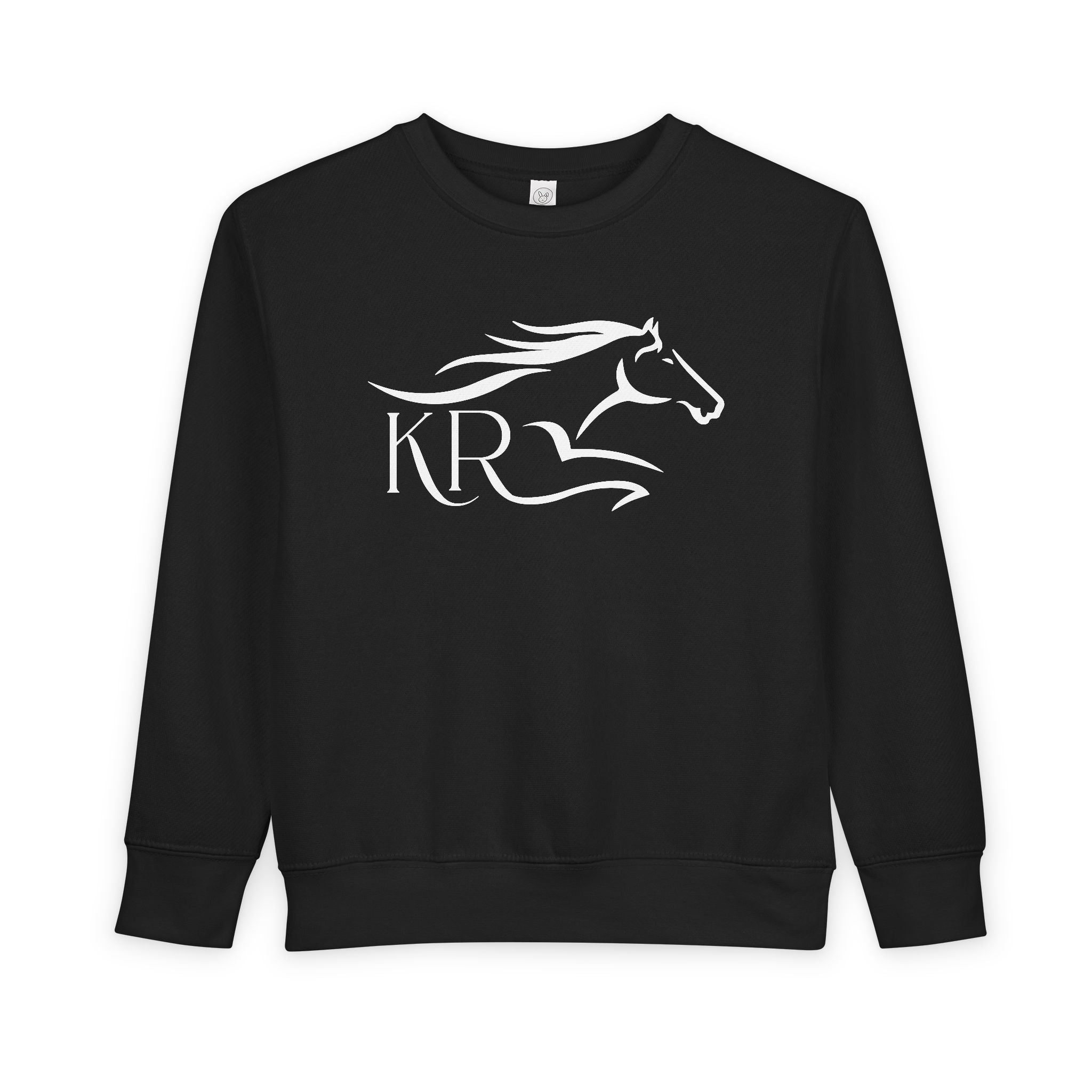 Toddler Crewneck Sweatshirt White Imprint