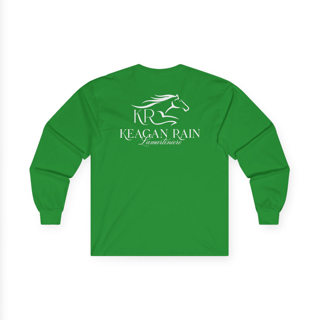 Adult Long Sleeve White Imprint