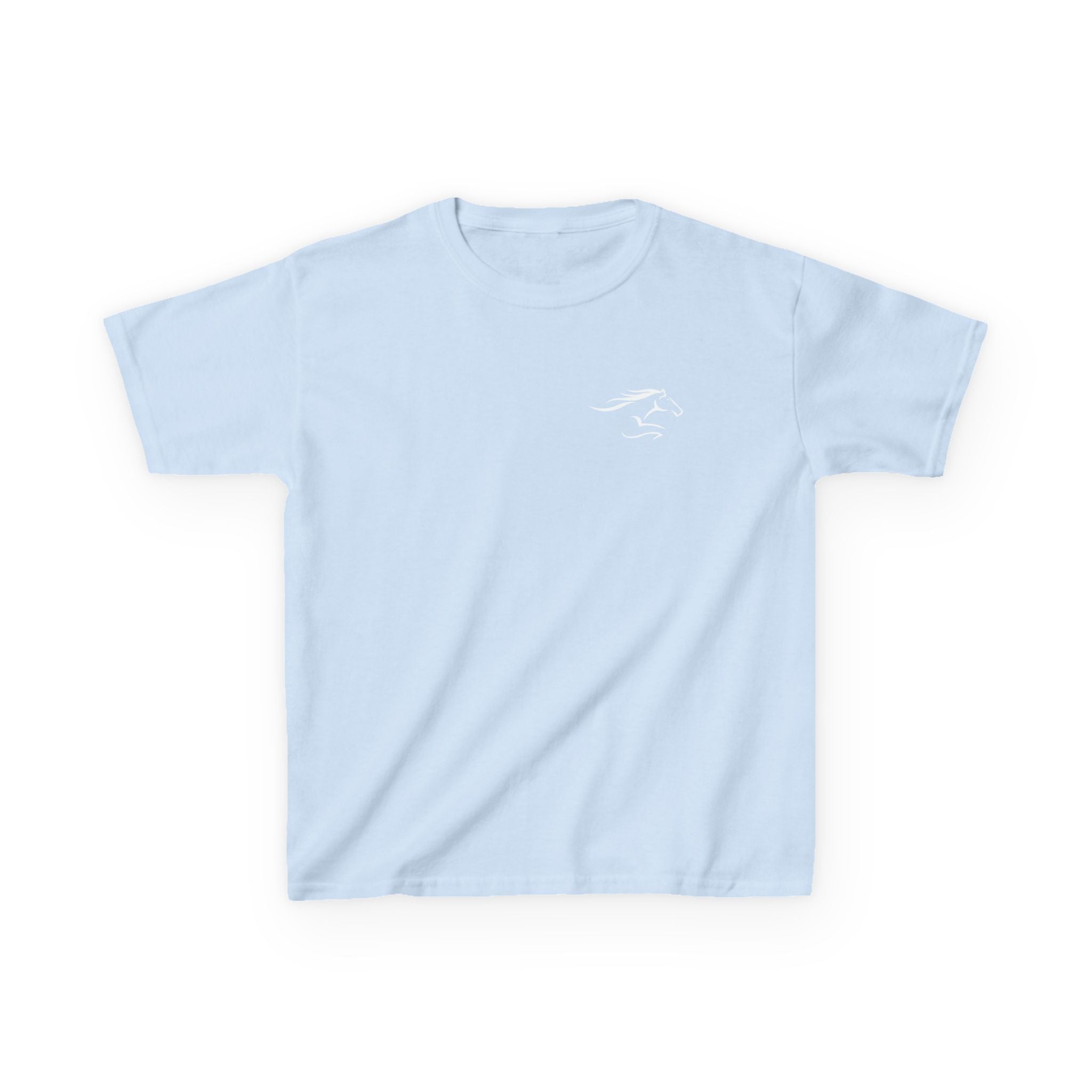 Youth Short Sleeve T-Shirt White Imprint