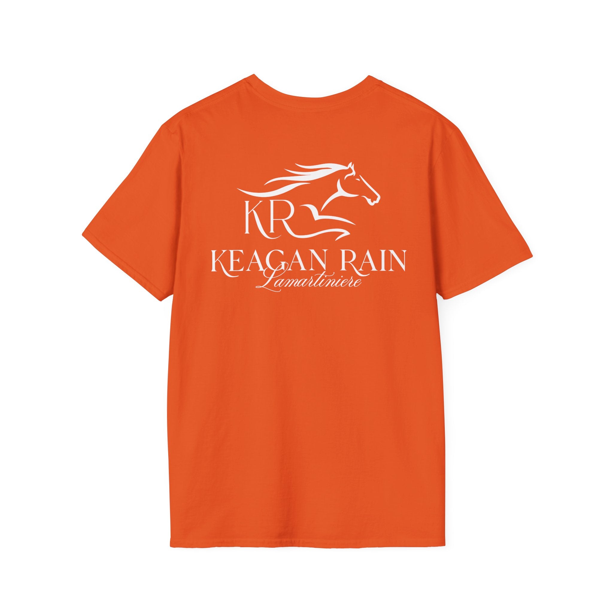 Adult Short Sleeve T-Shirt White Imprint