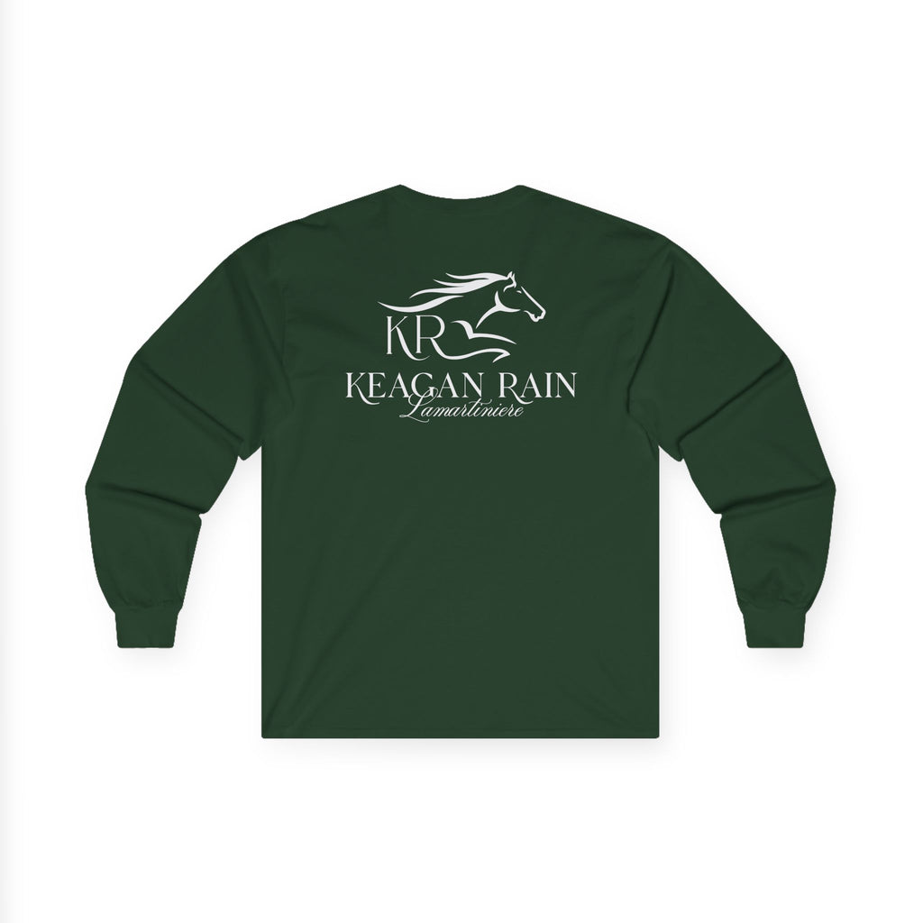 Adult Long Sleeve White Imprint