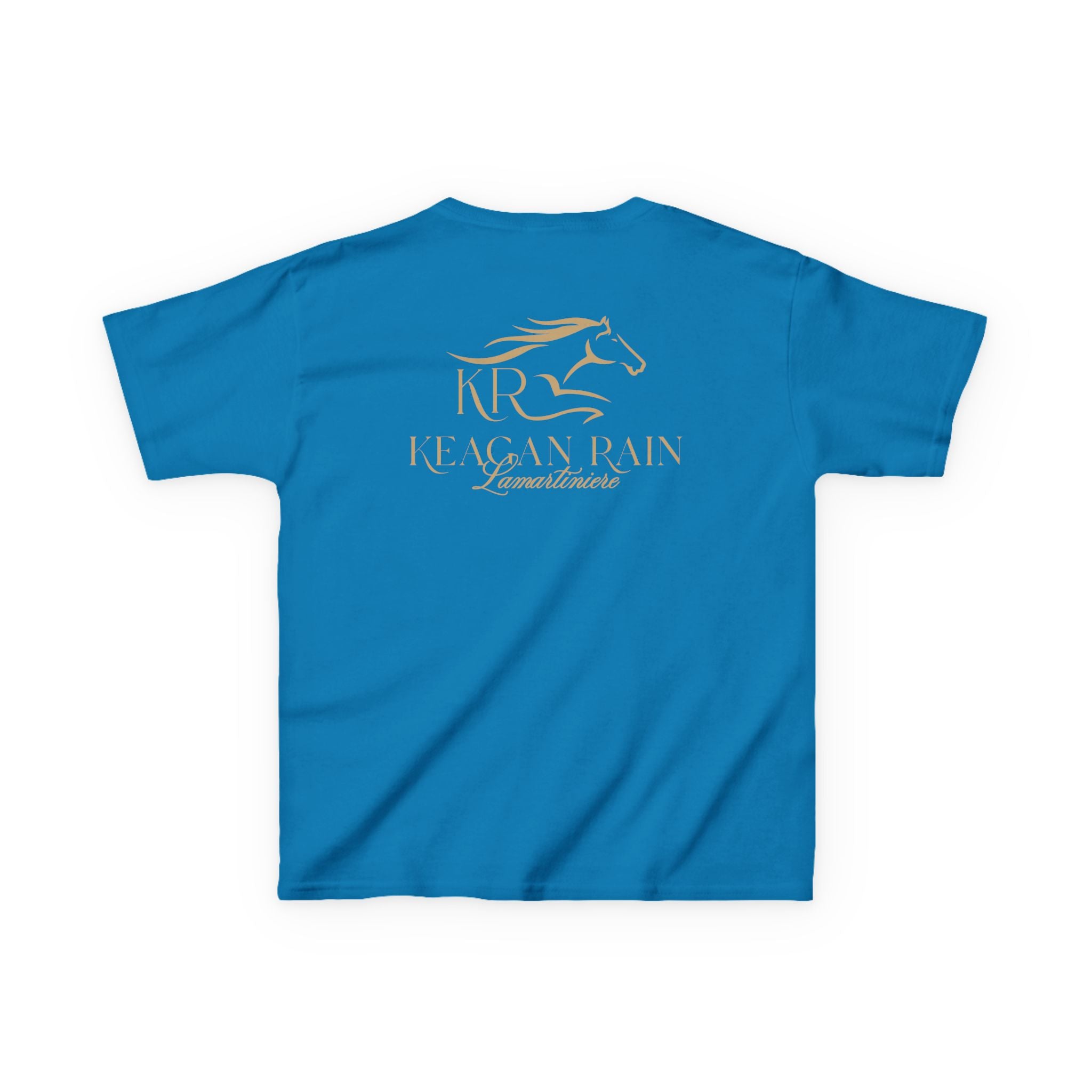 Youth Short Sleeve T-Shirt Gold Imprint