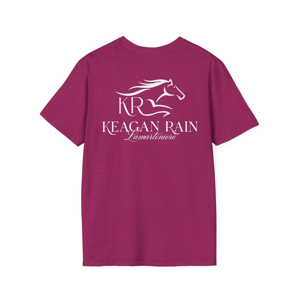 Adult Short Sleeve T-Shirt White Imprint