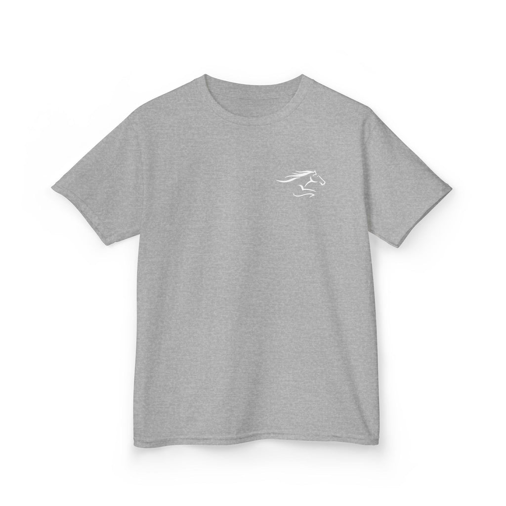 Youth Short Sleeve T-Shirt White Imprint