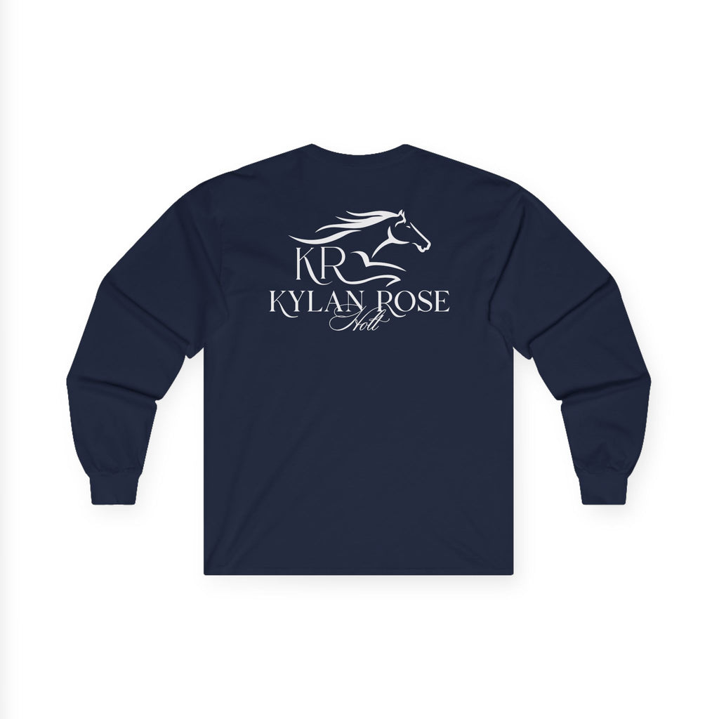 Ky Adult Long Sleeve White Imprint