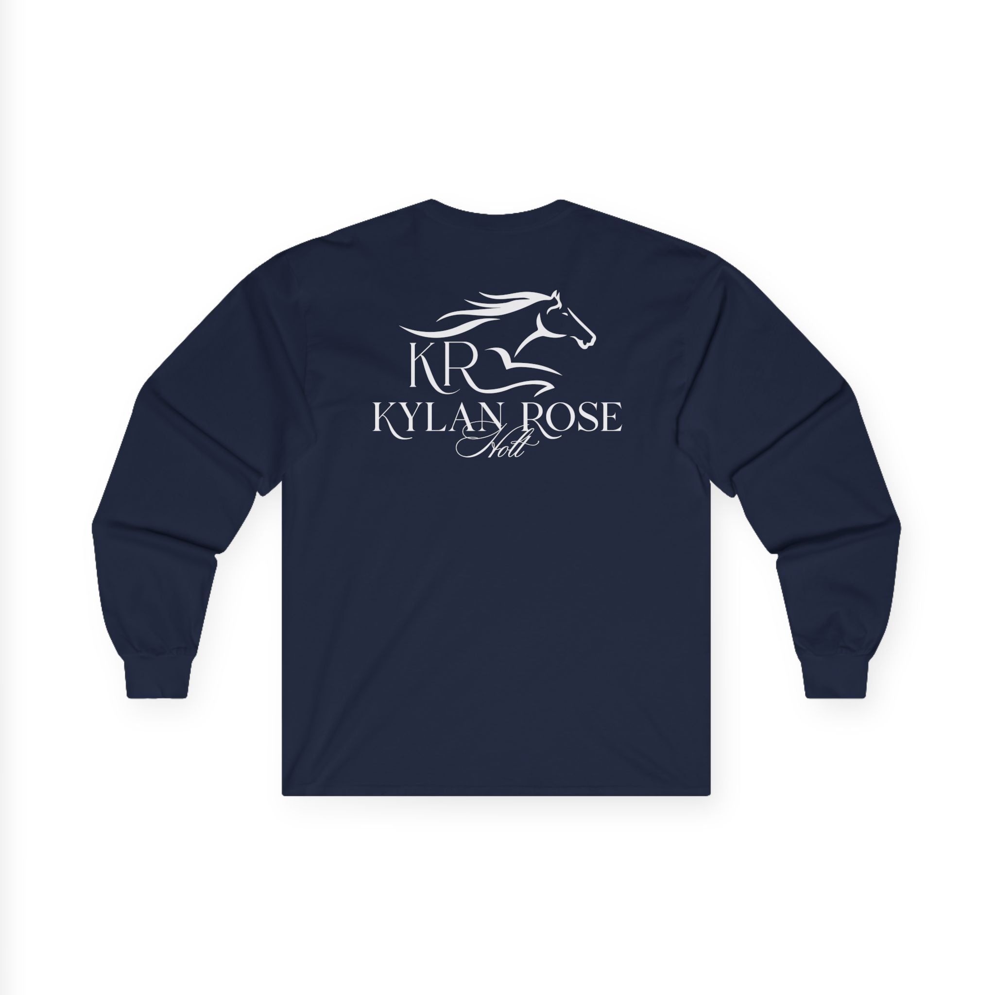 Ky Adult Long Sleeve White Imprint