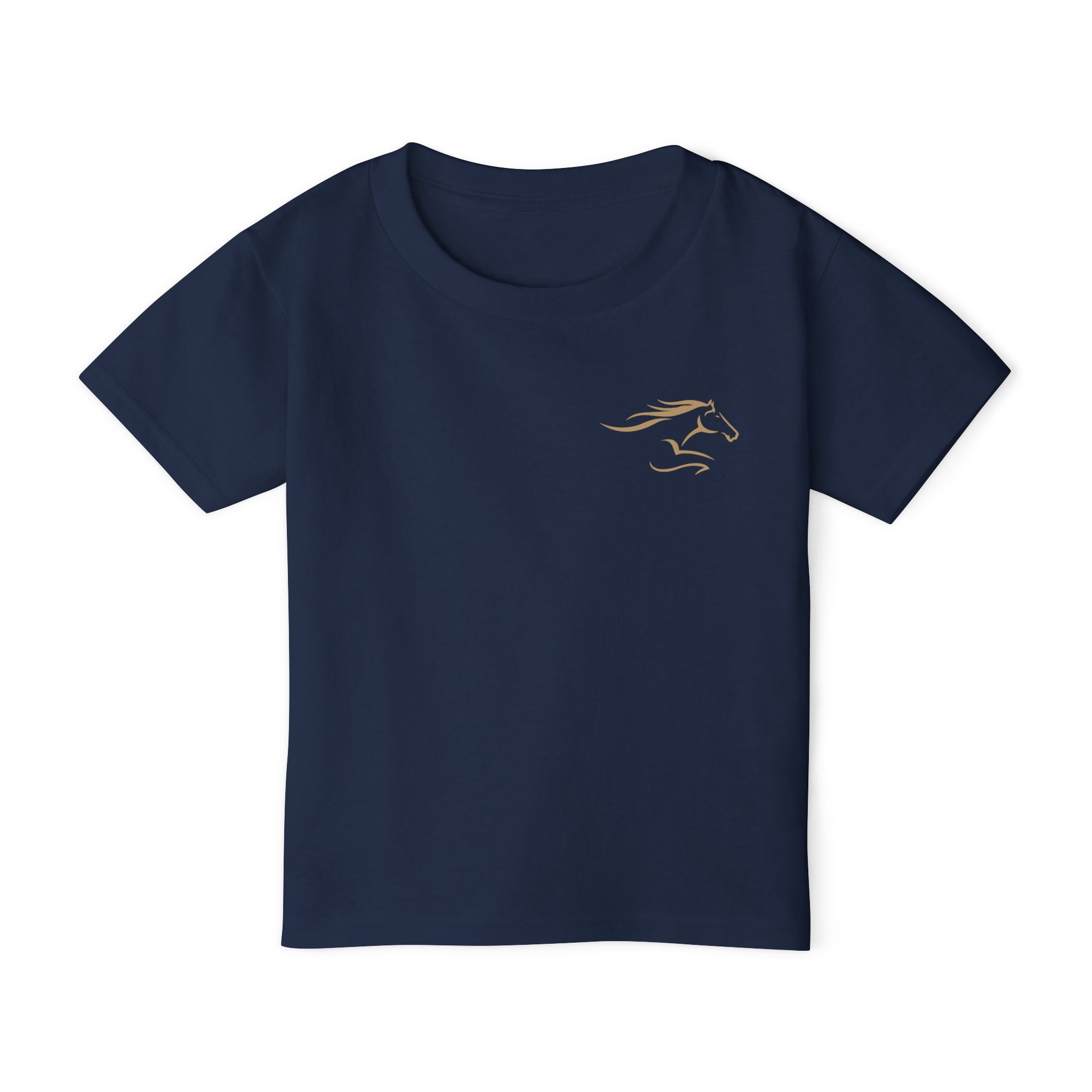 Toddler Short Sleeve T-Shirt Gold Imprint