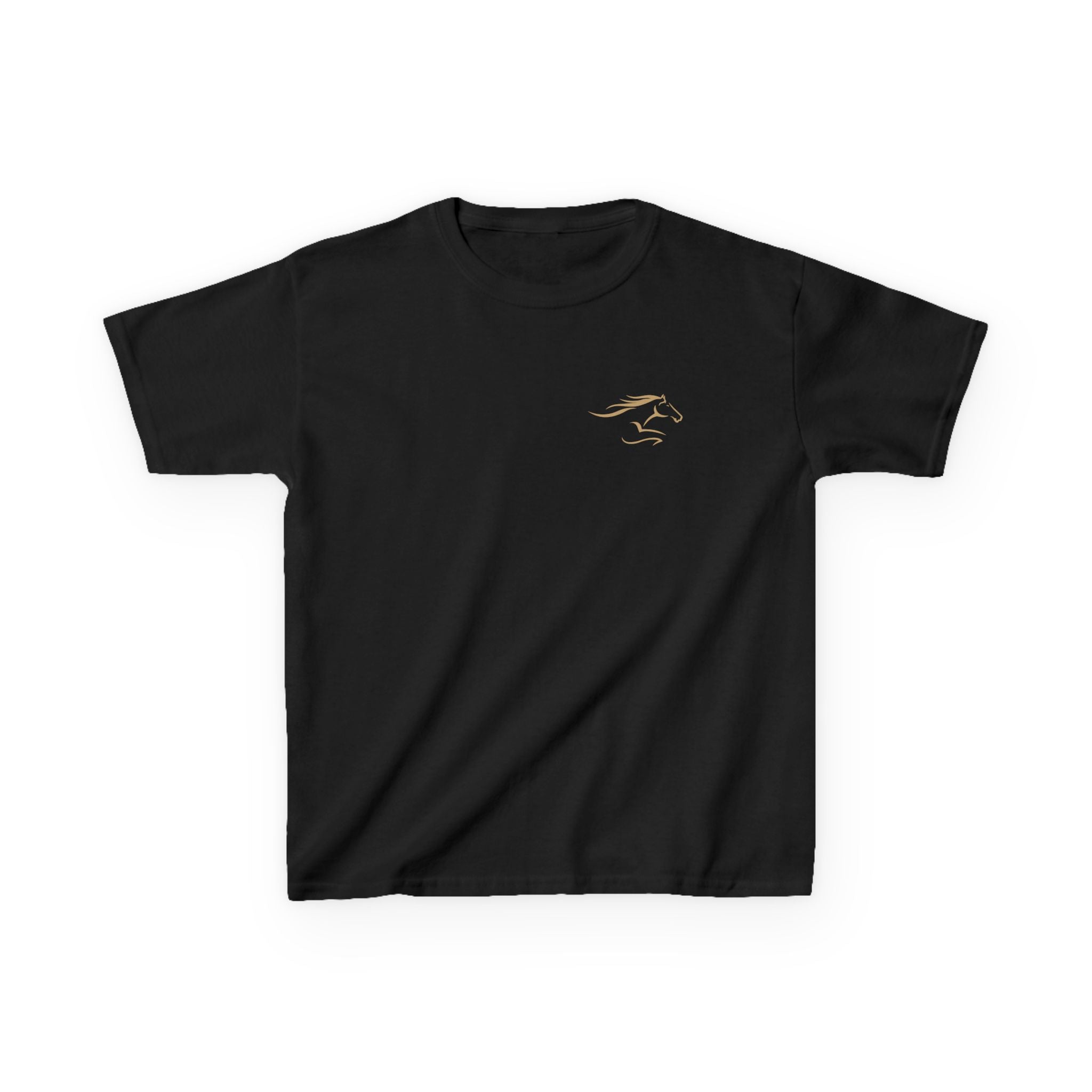 Ky Youth Short Sleeve T-Shirt Gold Imprint