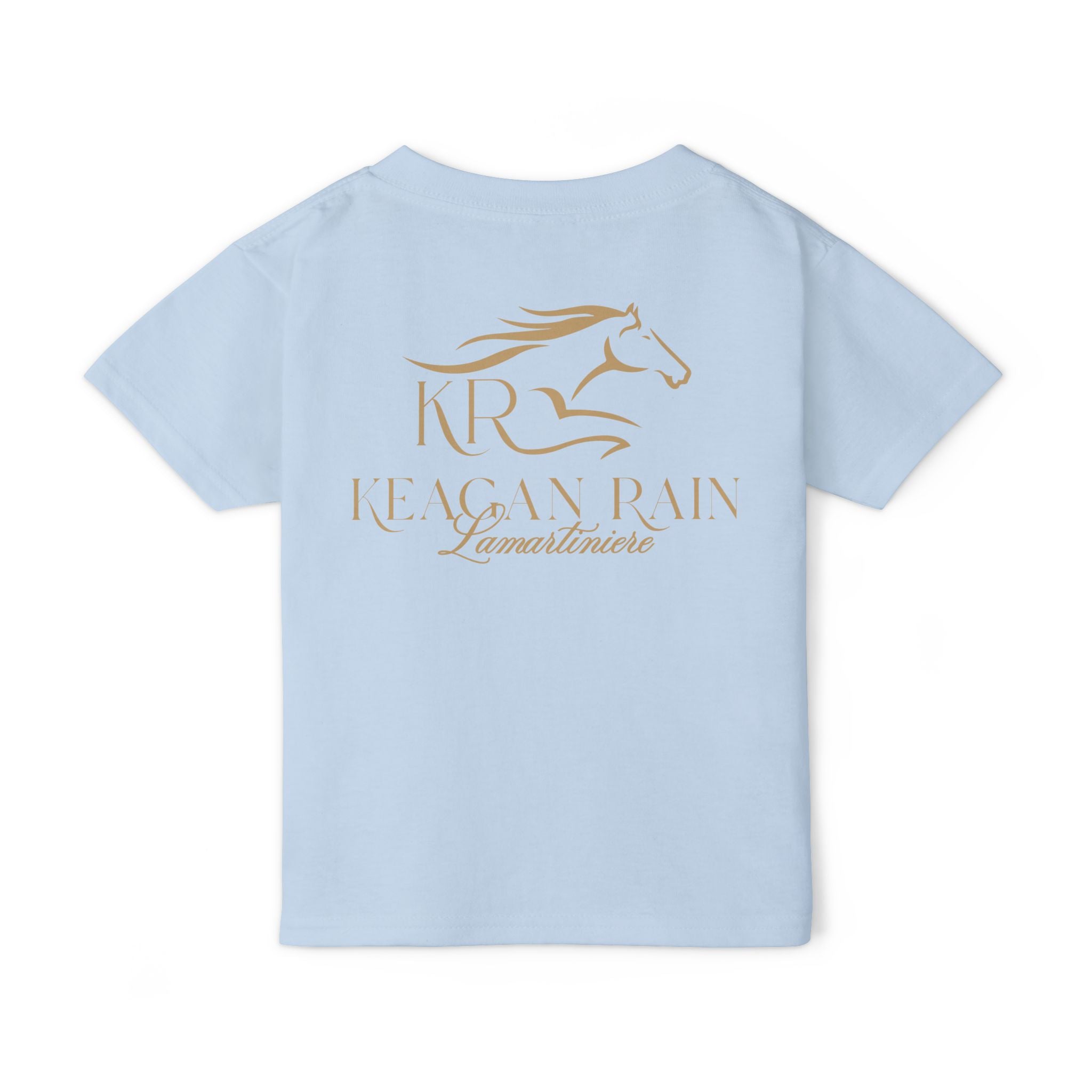 Toddler Short Sleeve T-Shirt Gold Imprint