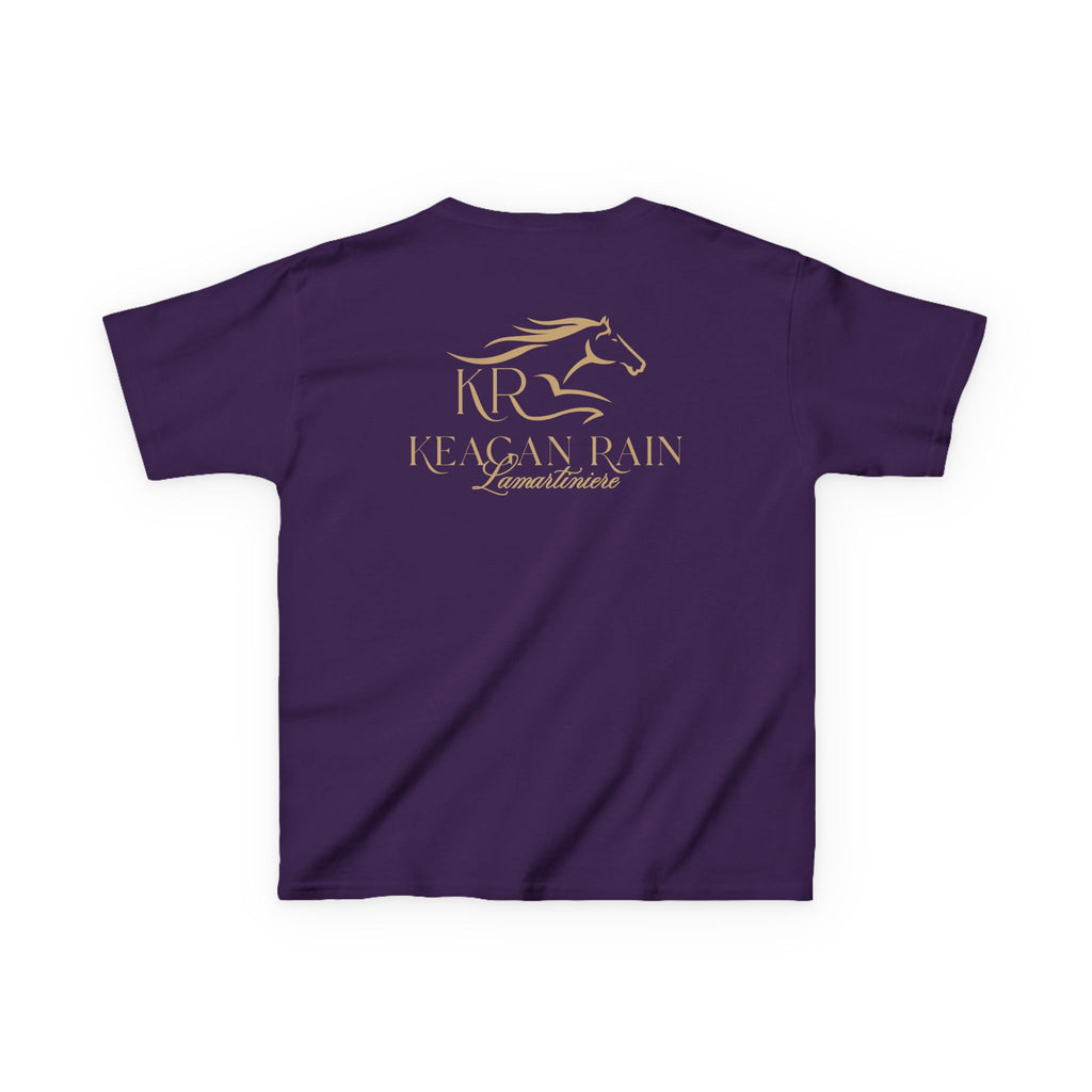 Youth Short Sleeve T-Shirt Gold Imprint