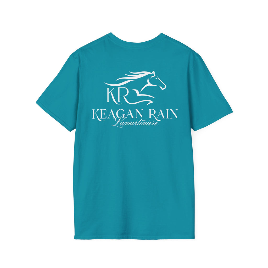 Adult Short Sleeve T-Shirt White Imprint