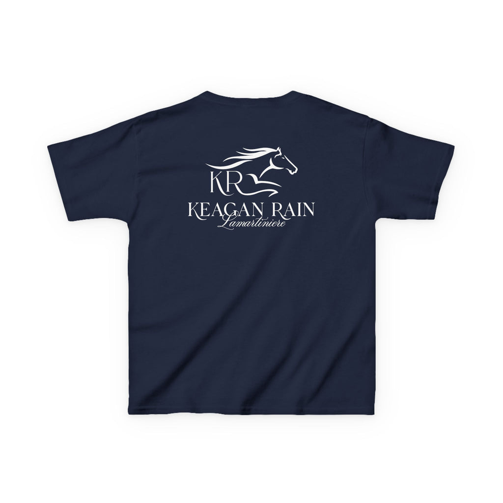 Youth Short Sleeve T-Shirt White Imprint