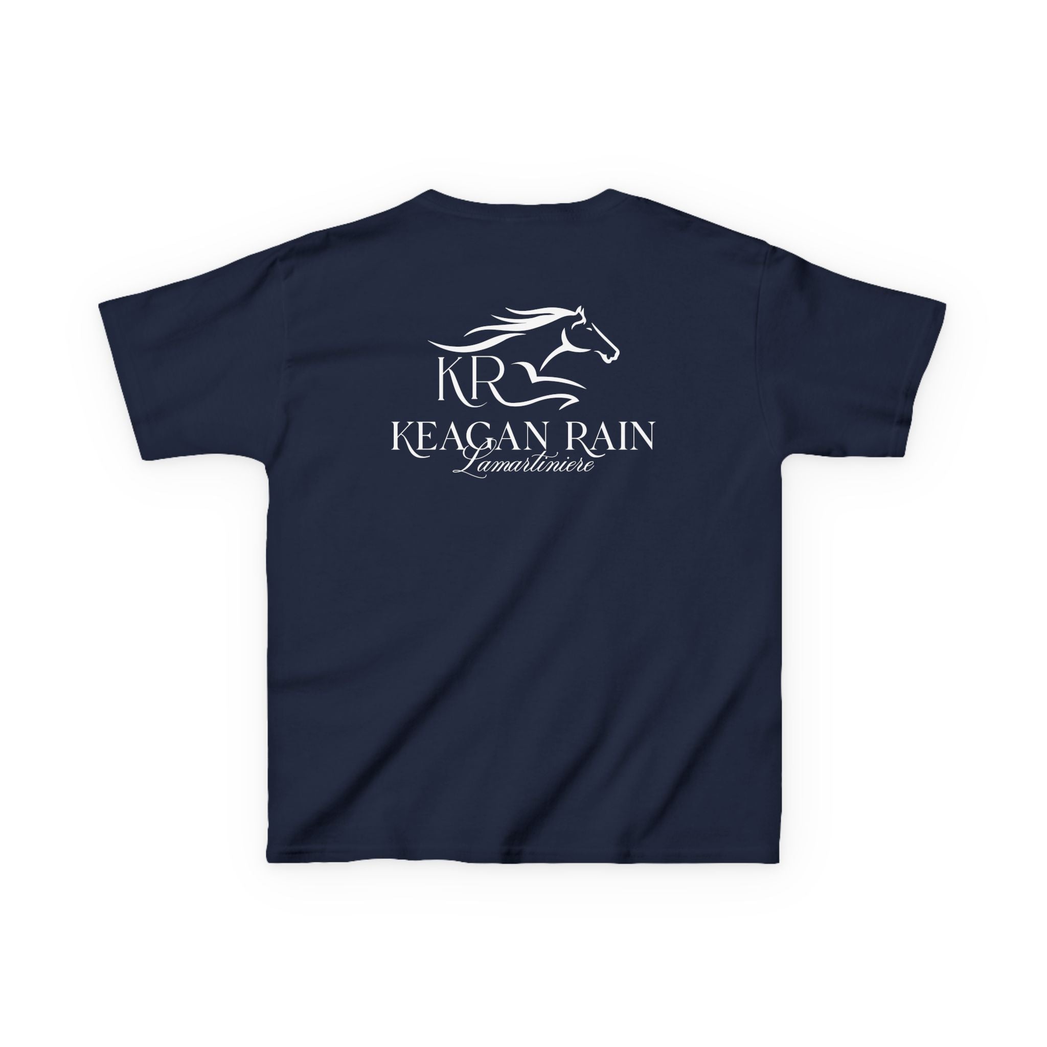 Youth Short Sleeve T-Shirt White Imprint