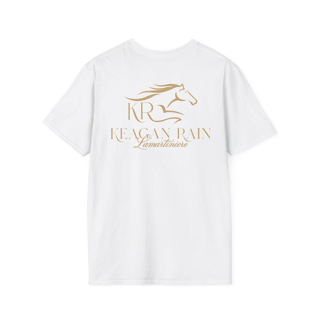 Adult Short Sleeve T-Shirt Gold Imprint