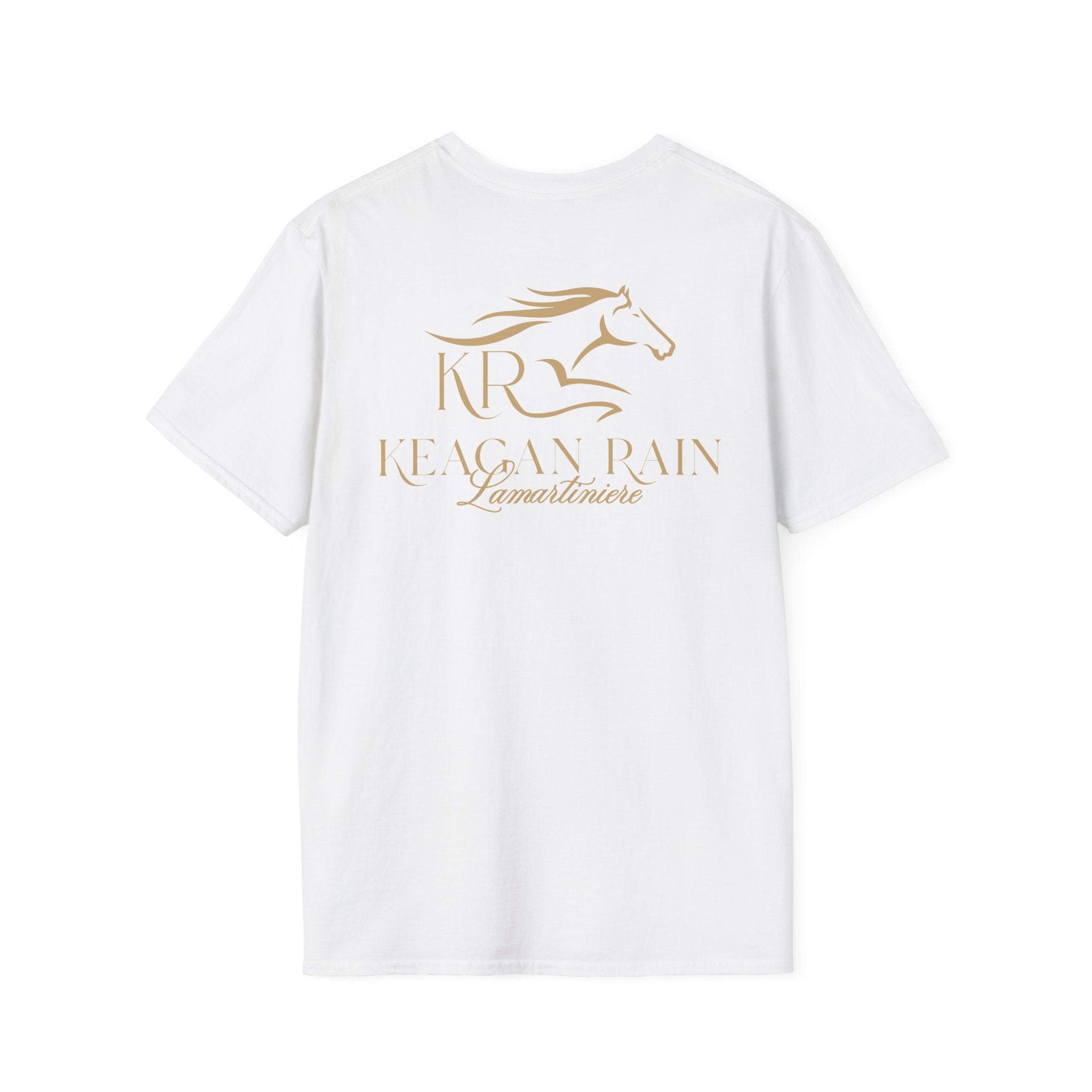 Adult Short Sleeve T-Shirt Gold Imprint