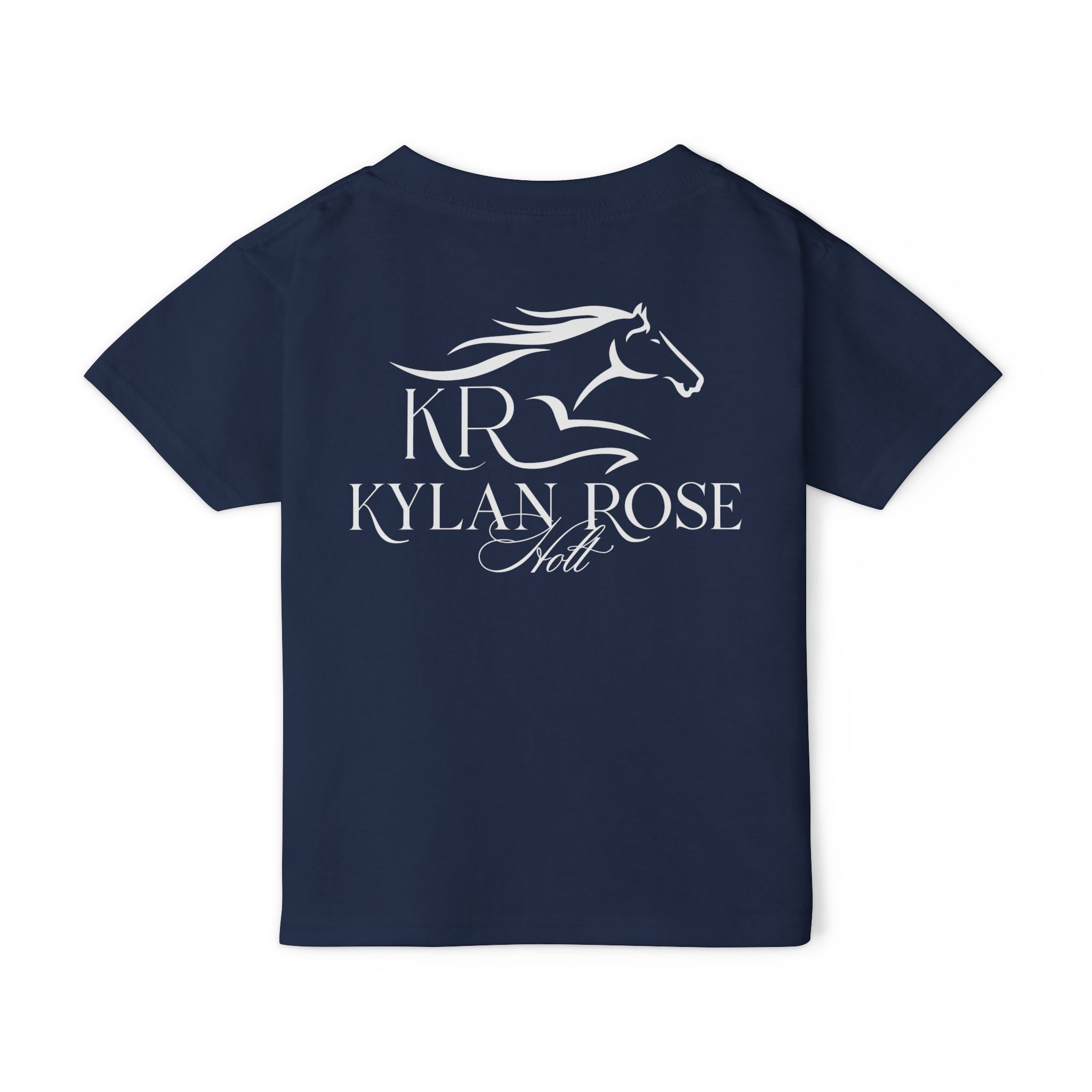 Ky Toddler Short Sleeve T-Shirt White Imprint