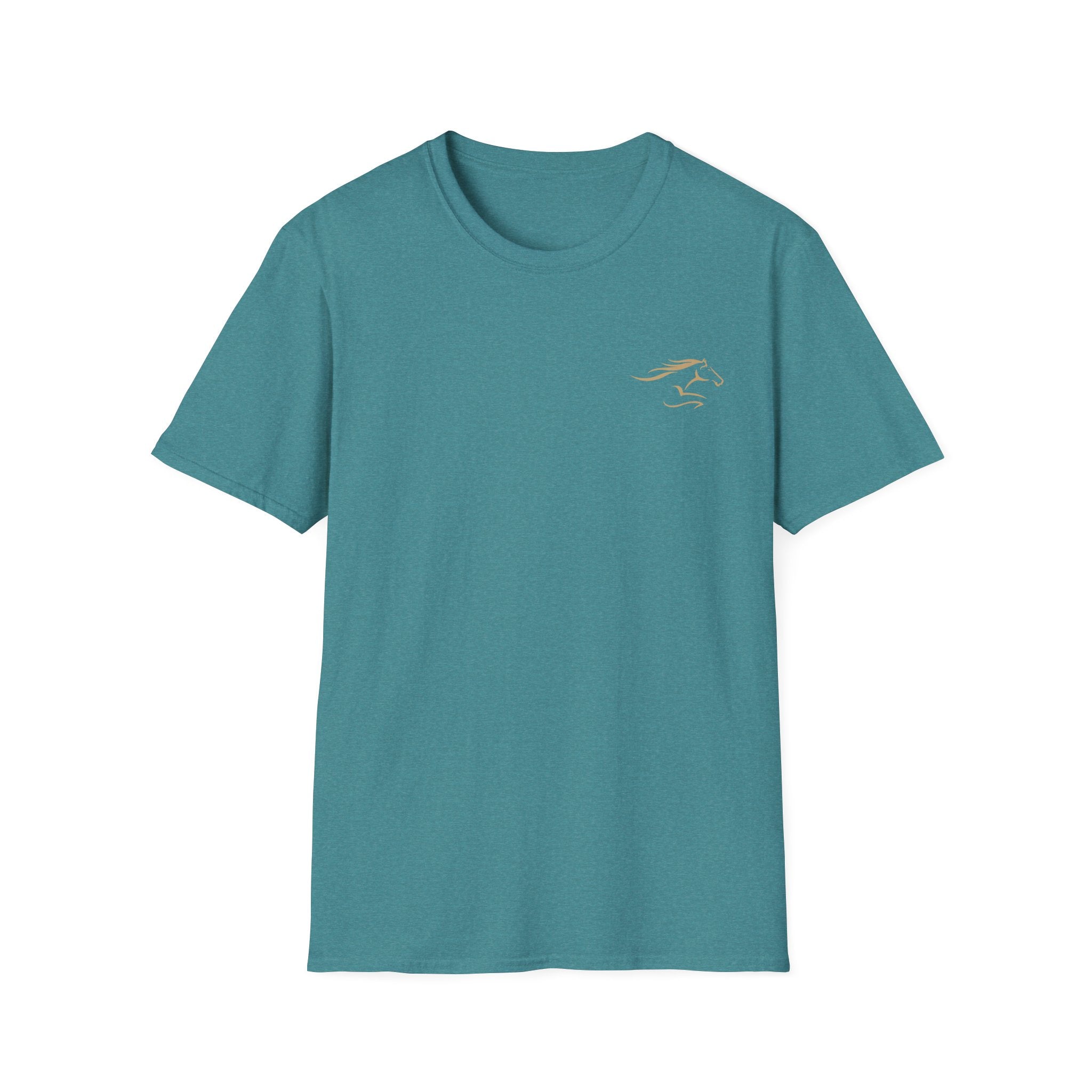 Adult Short Sleeve T-Shirt Gold Imprint