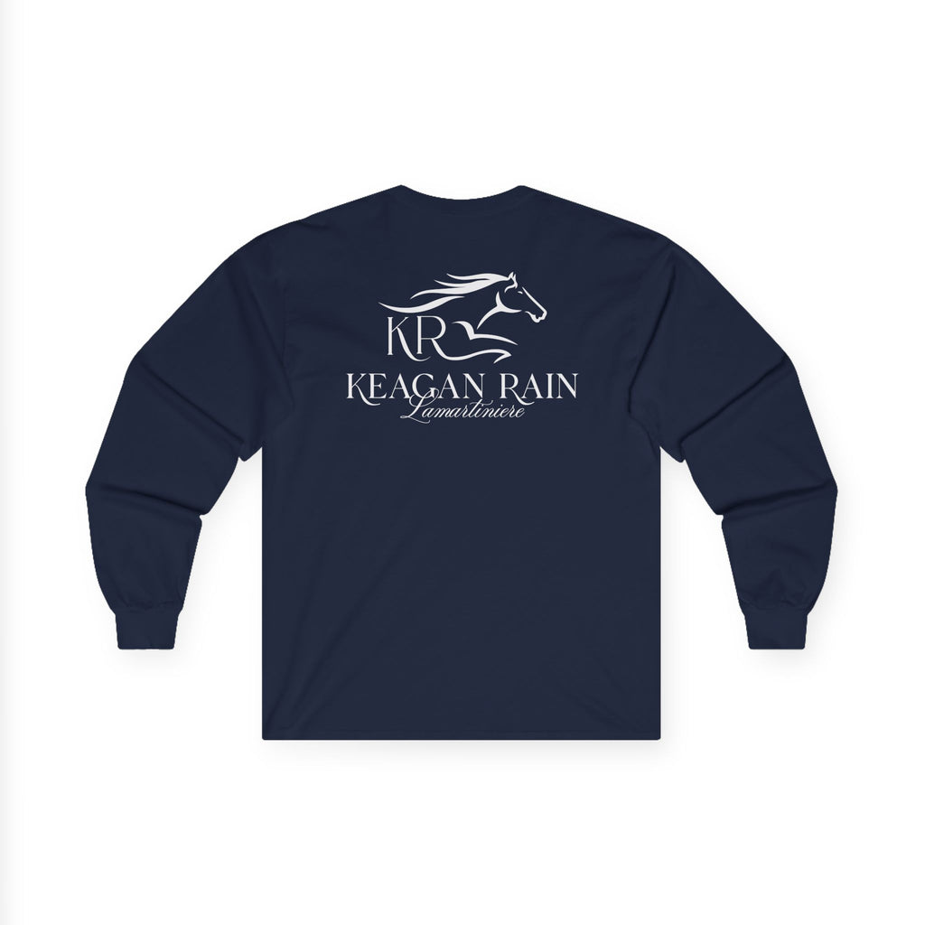 Adult Long Sleeve White Imprint