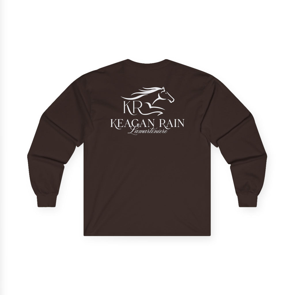 Adult Long Sleeve White Imprint