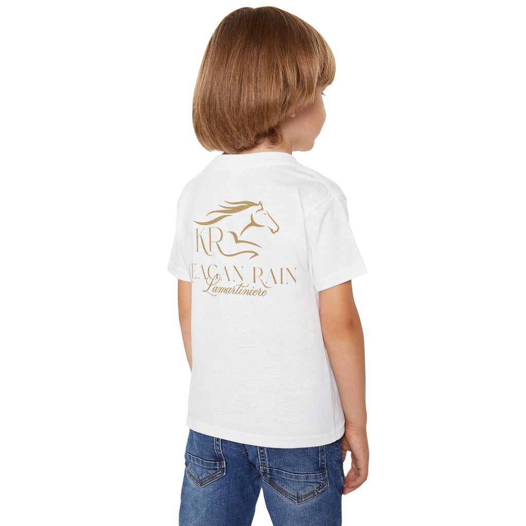 Toddler Short Sleeve T-Shirt Gold Imprint