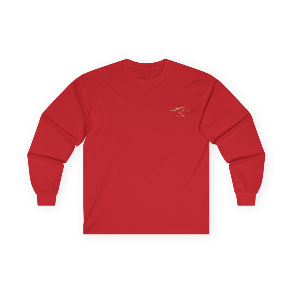 Adult Long Sleeve Gold Imprint