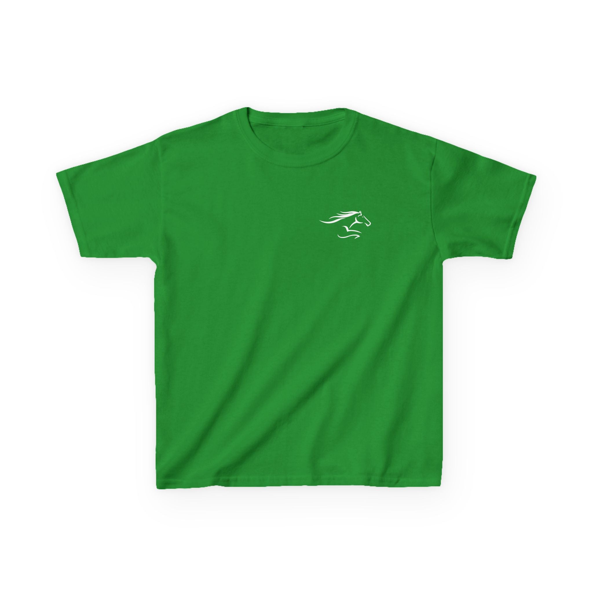 Youth Short Sleeve T-Shirt White Imprint