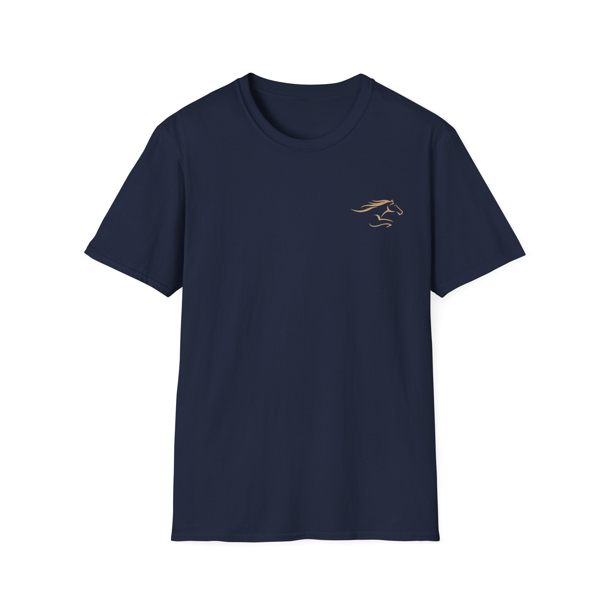 Adult Short Sleeve T-Shirt Gold Imprint