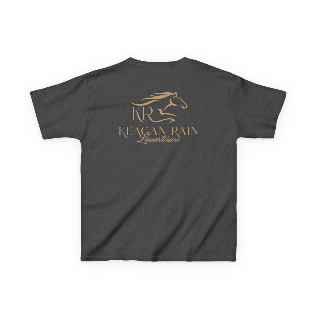 Youth Short Sleeve T-Shirt Gold Imprint