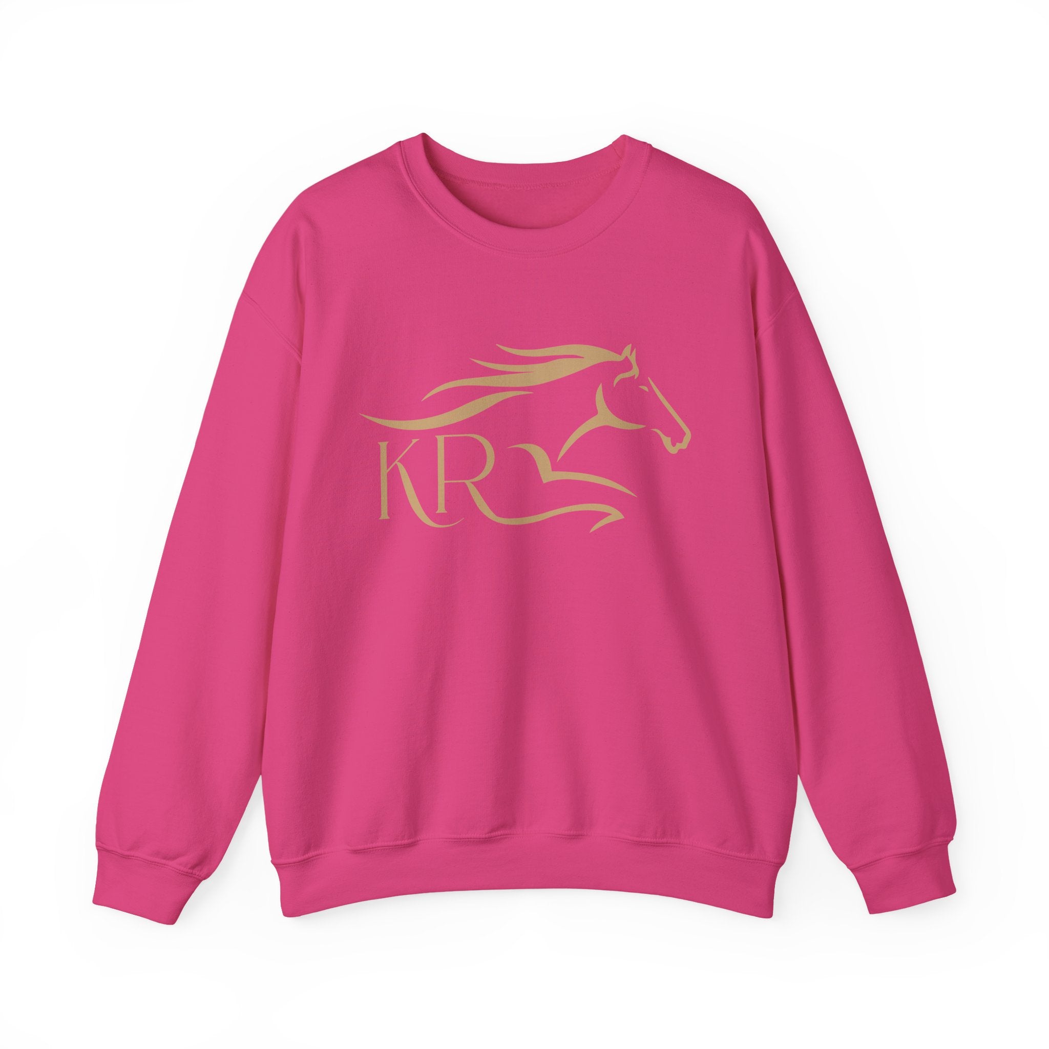 Adult Crewneck Sweatshirt Gold Imprint