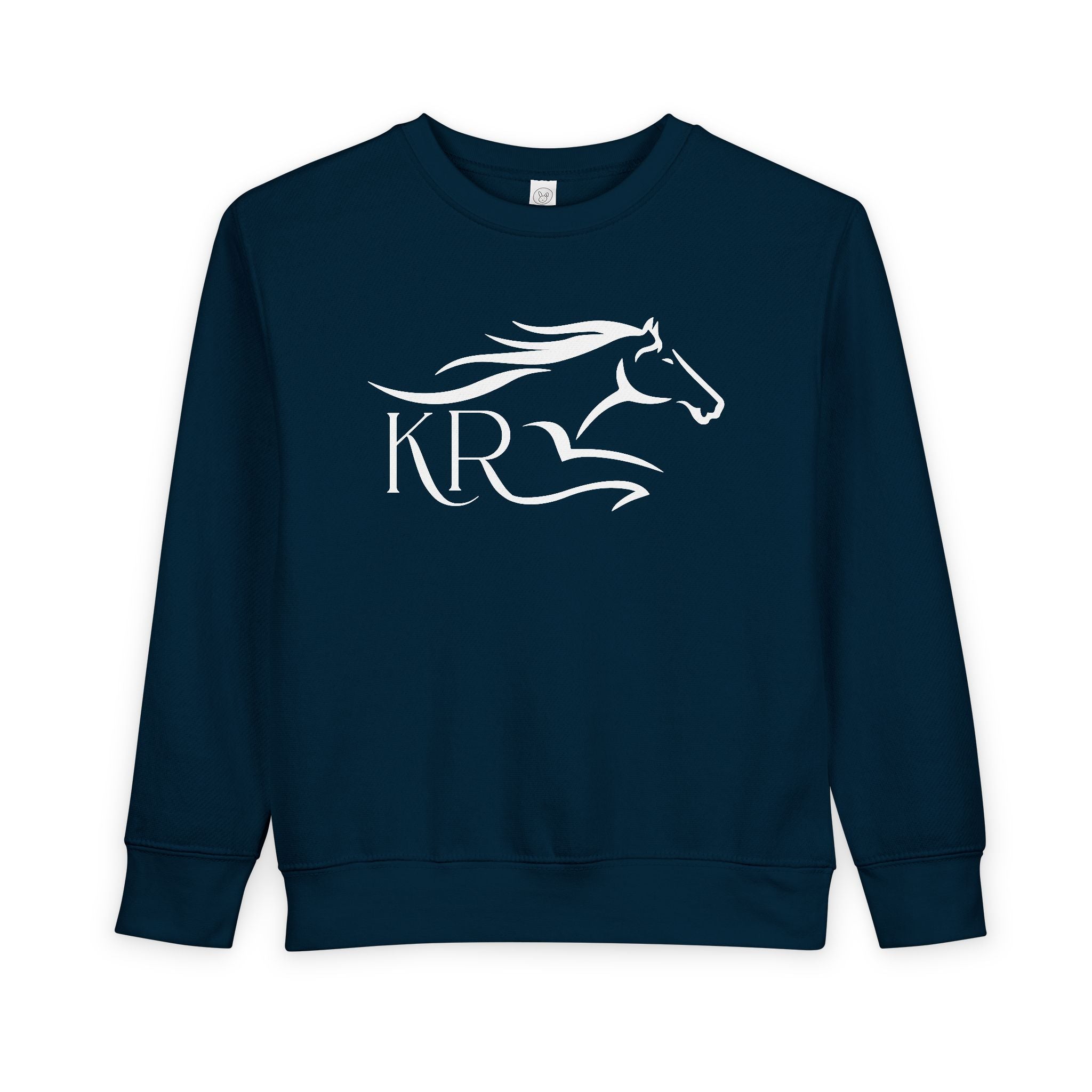 Toddler Crewneck Sweatshirt White Imprint