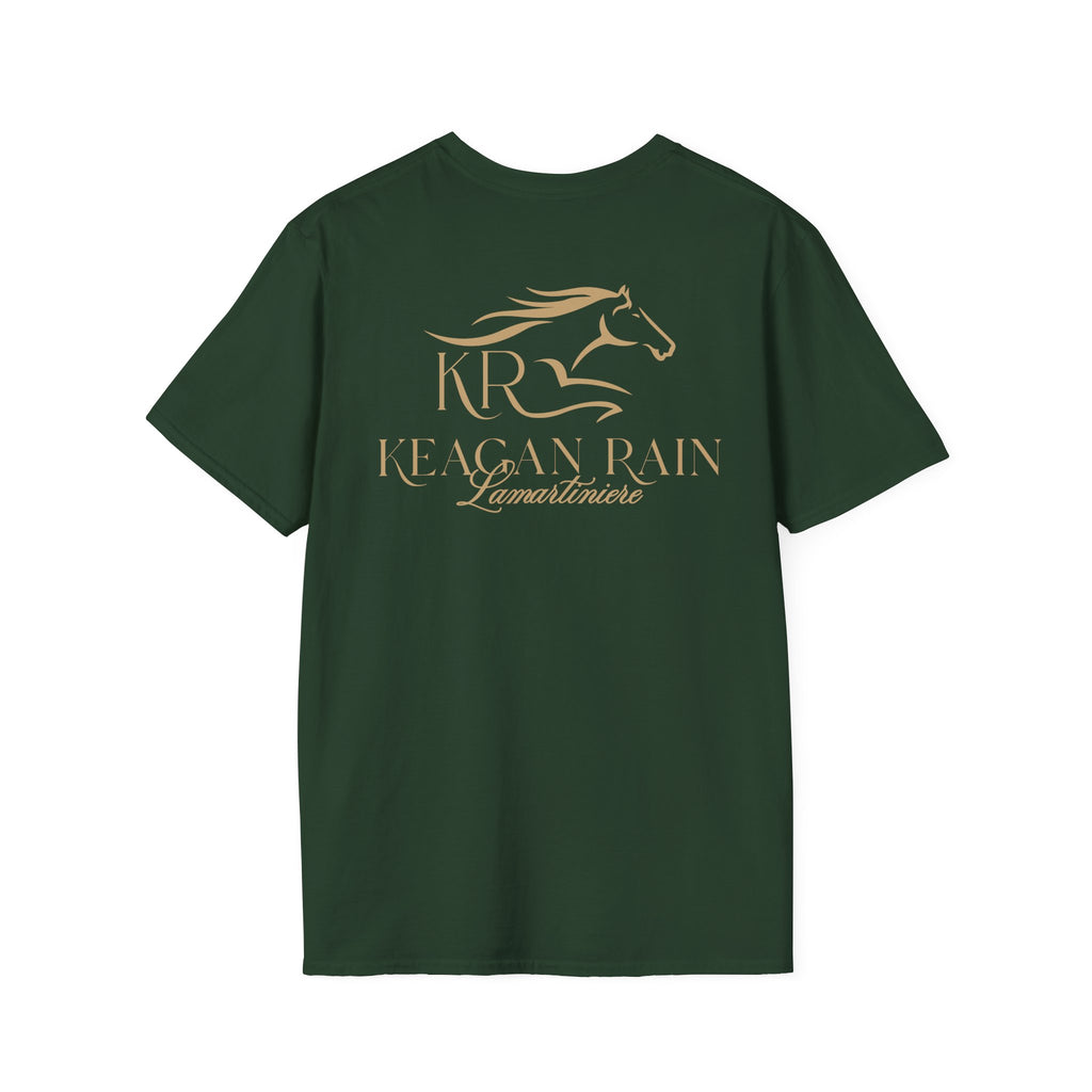 Adult Short Sleeve T-Shirt Gold Imprint