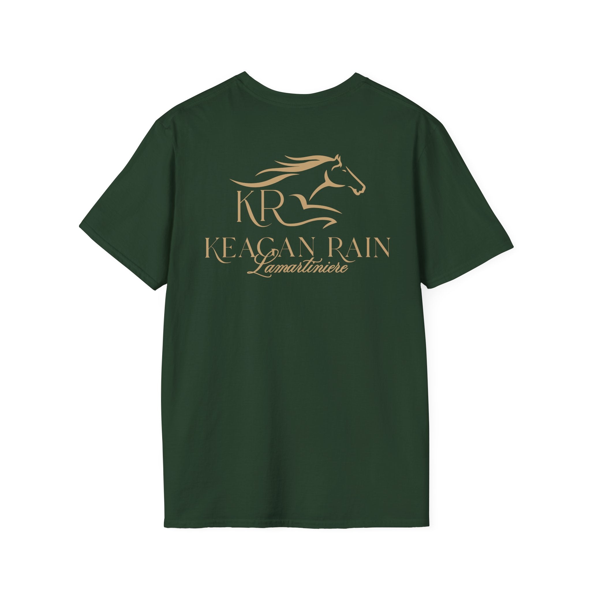 Adult Short Sleeve T-Shirt Gold Imprint