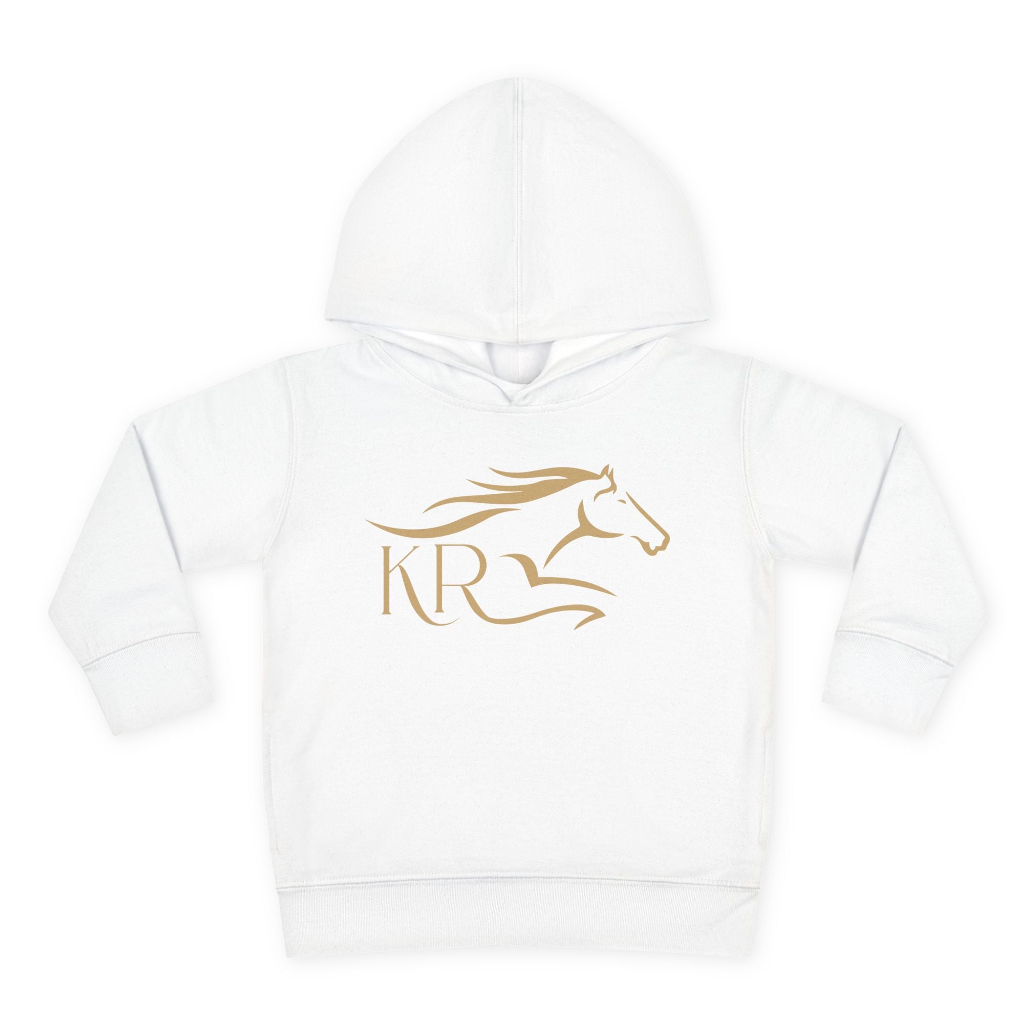 Toddler Hooded Sweatshirt Gold Imprint