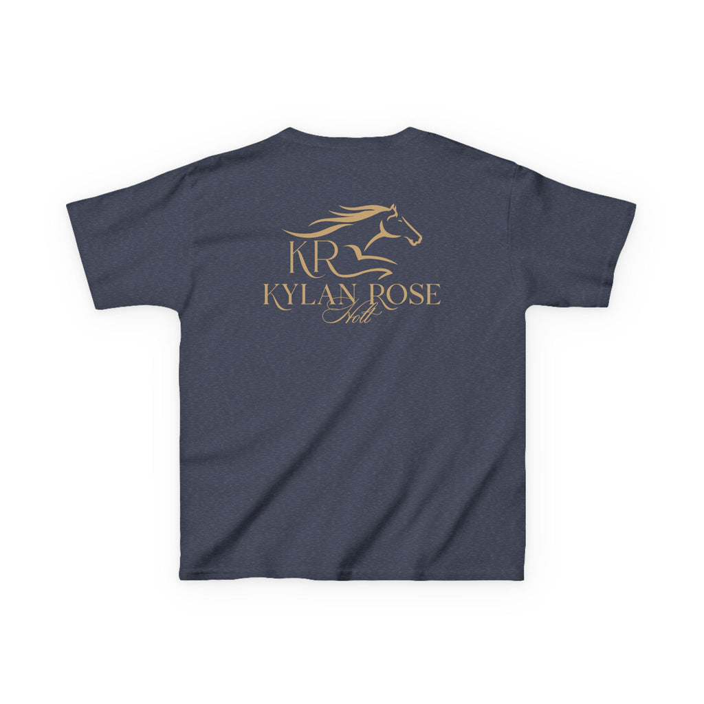 Ky Youth Short Sleeve T-Shirt Gold Imprint