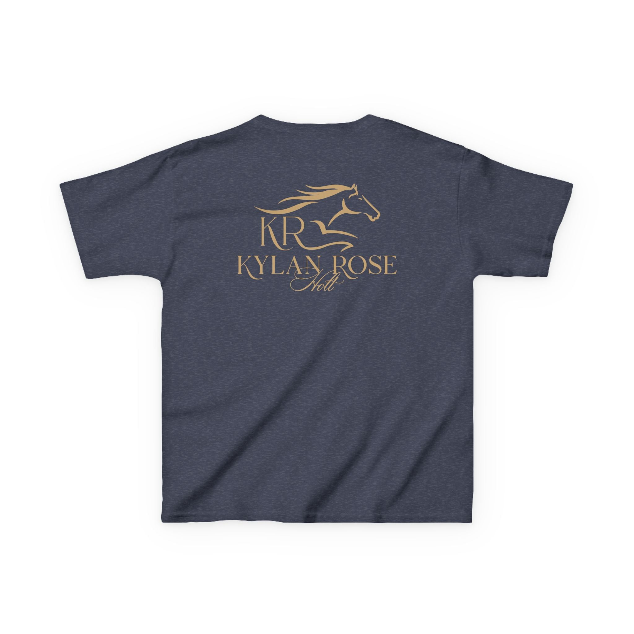 Ky Youth Short Sleeve T-Shirt Gold Imprint