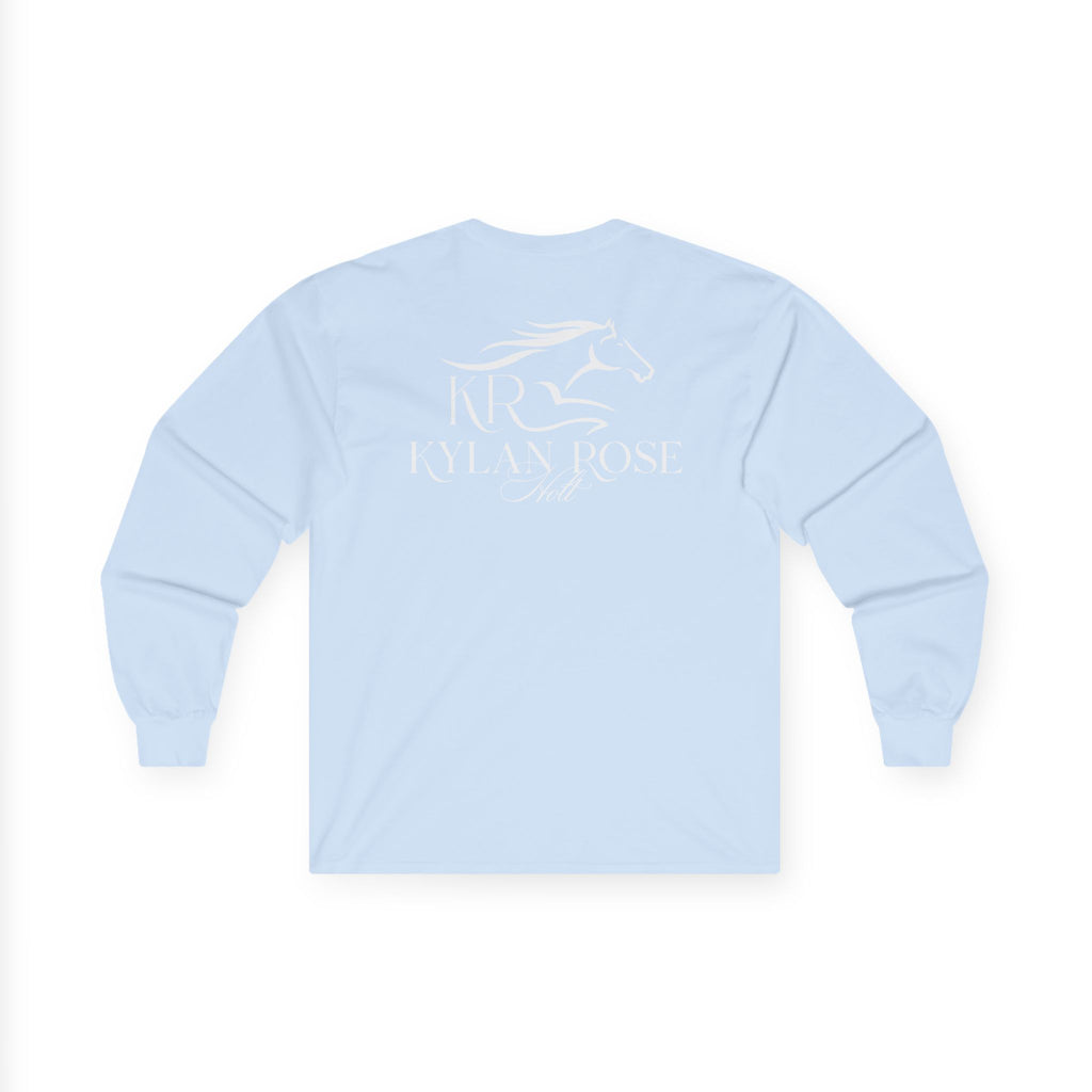 Ky Adult Long Sleeve White Imprint