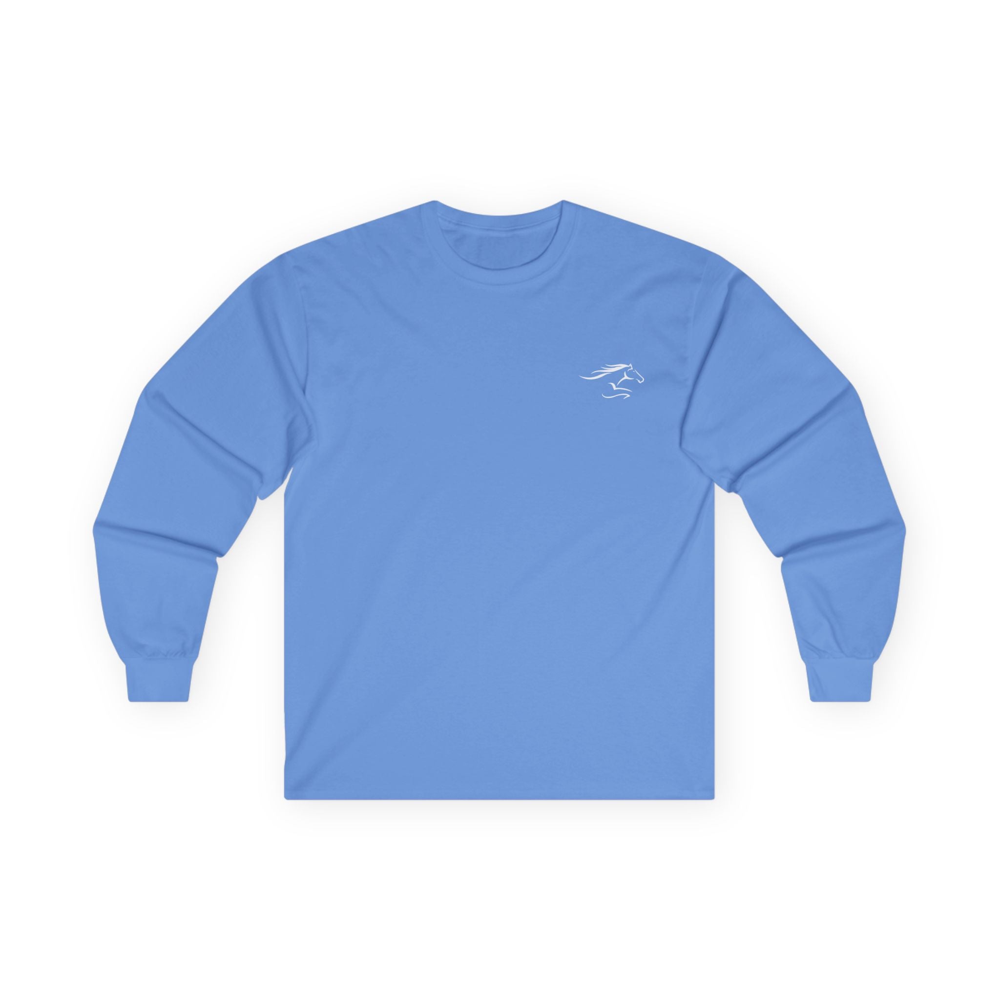 Adult Long Sleeve White Imprint