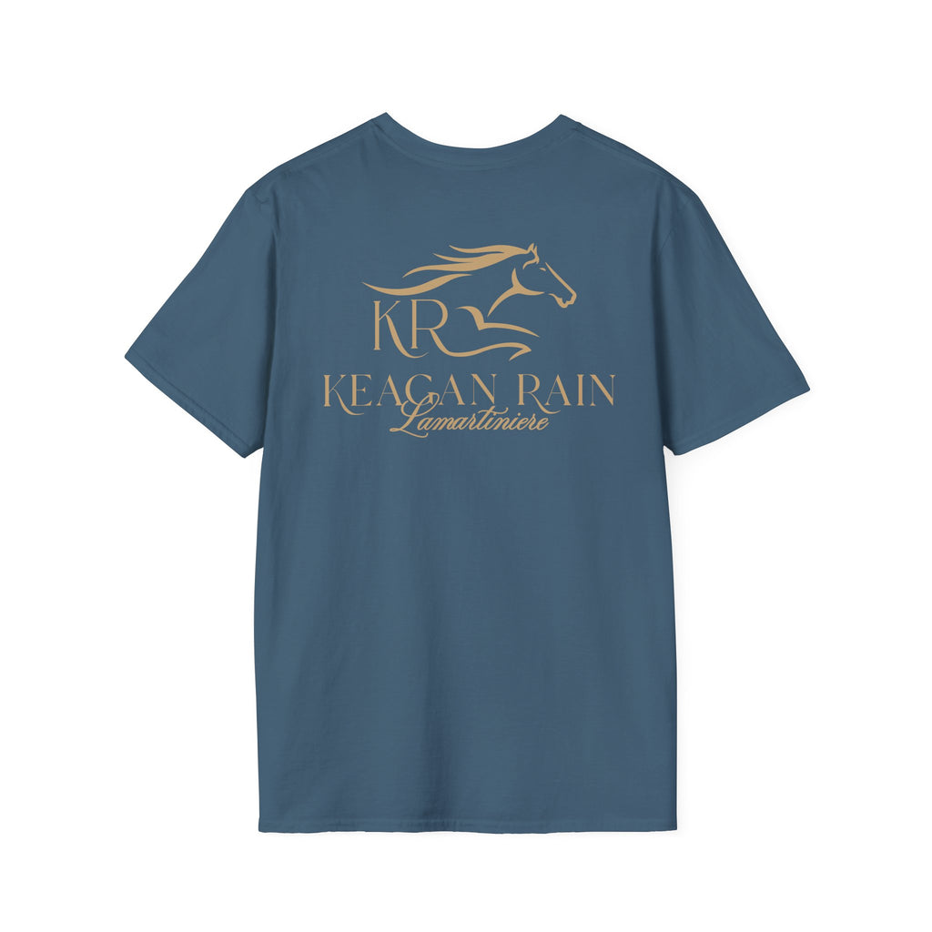 Adult Short Sleeve T-Shirt Gold Imprint